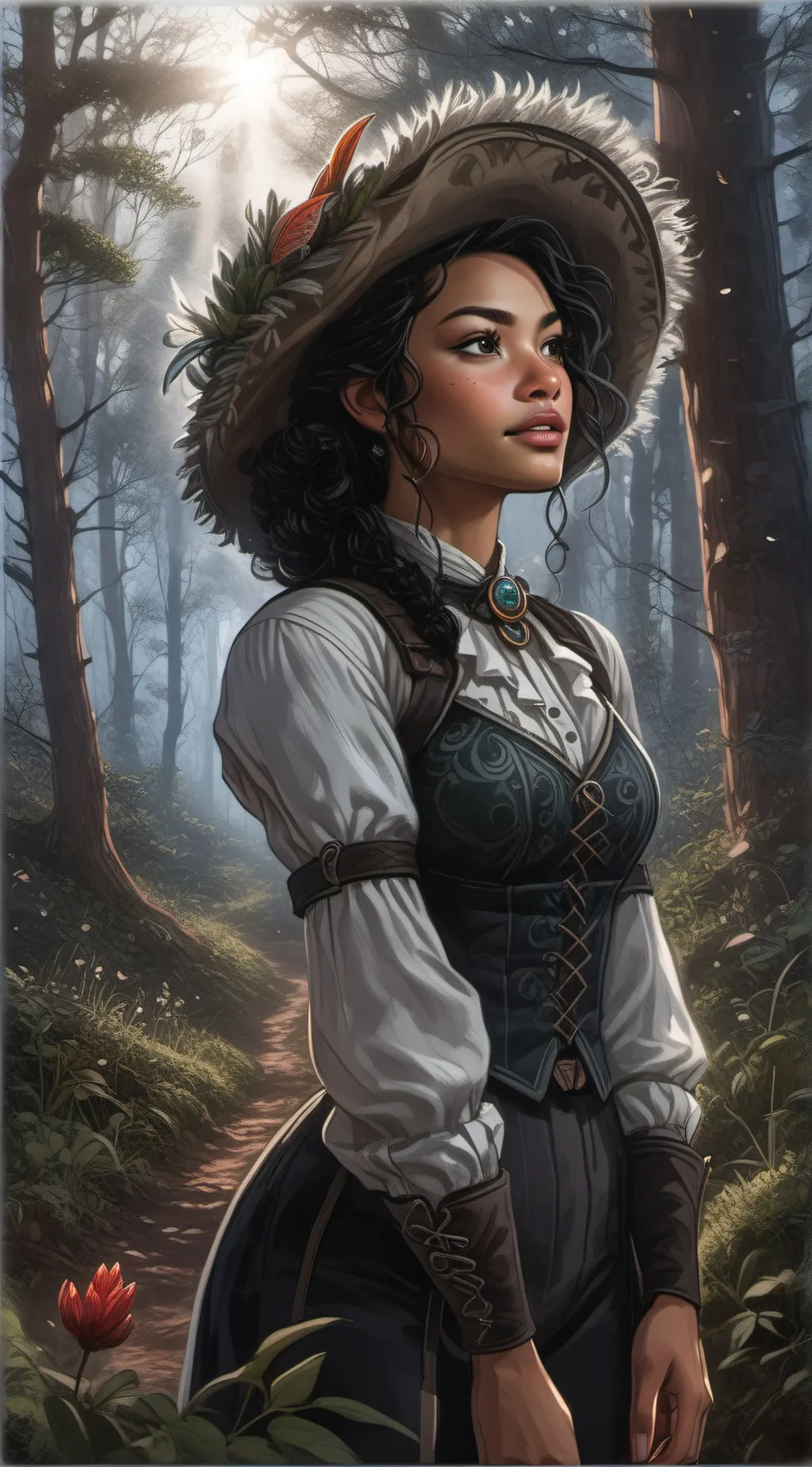 ai character: Chel Rodriguez background