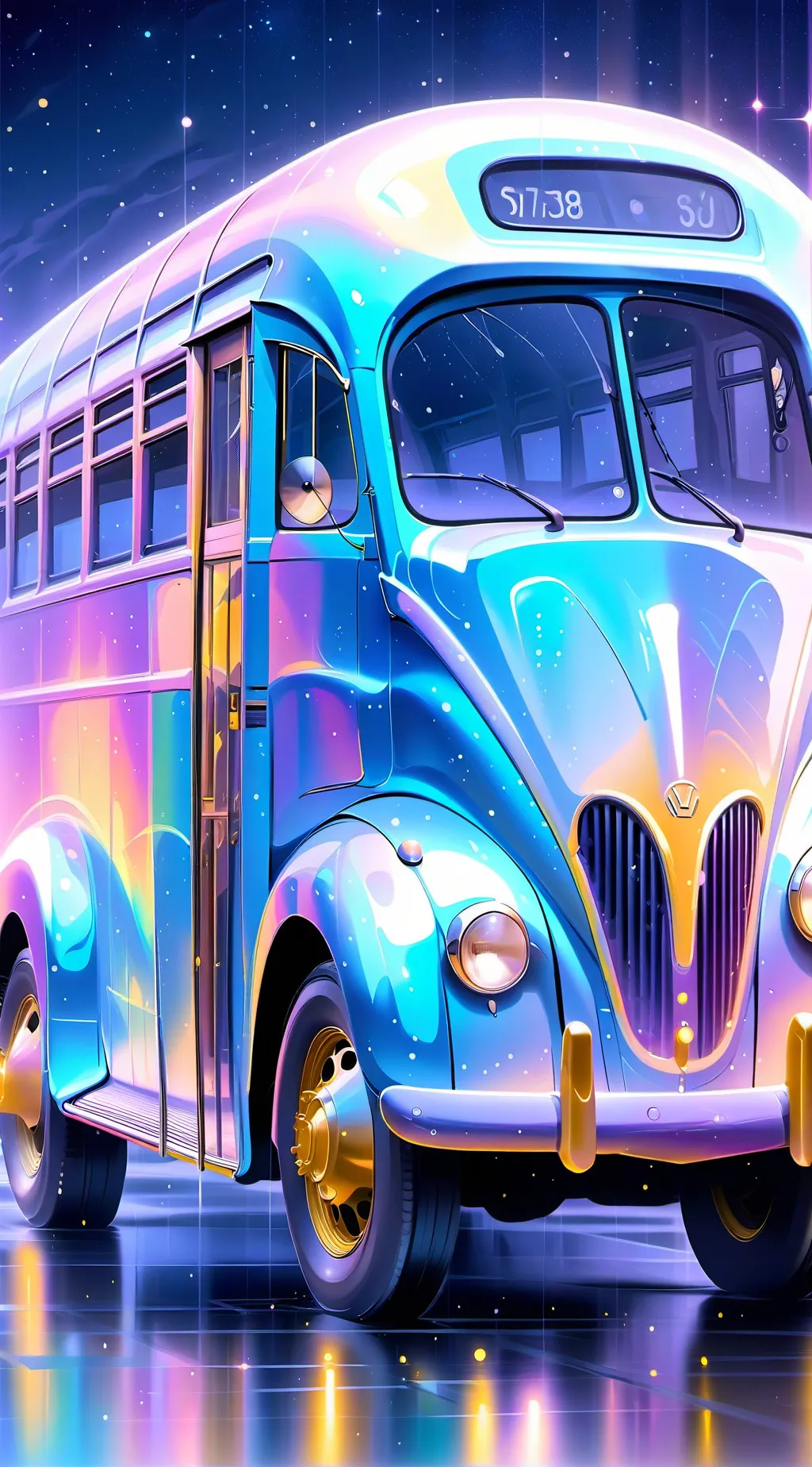ai character: road trip background