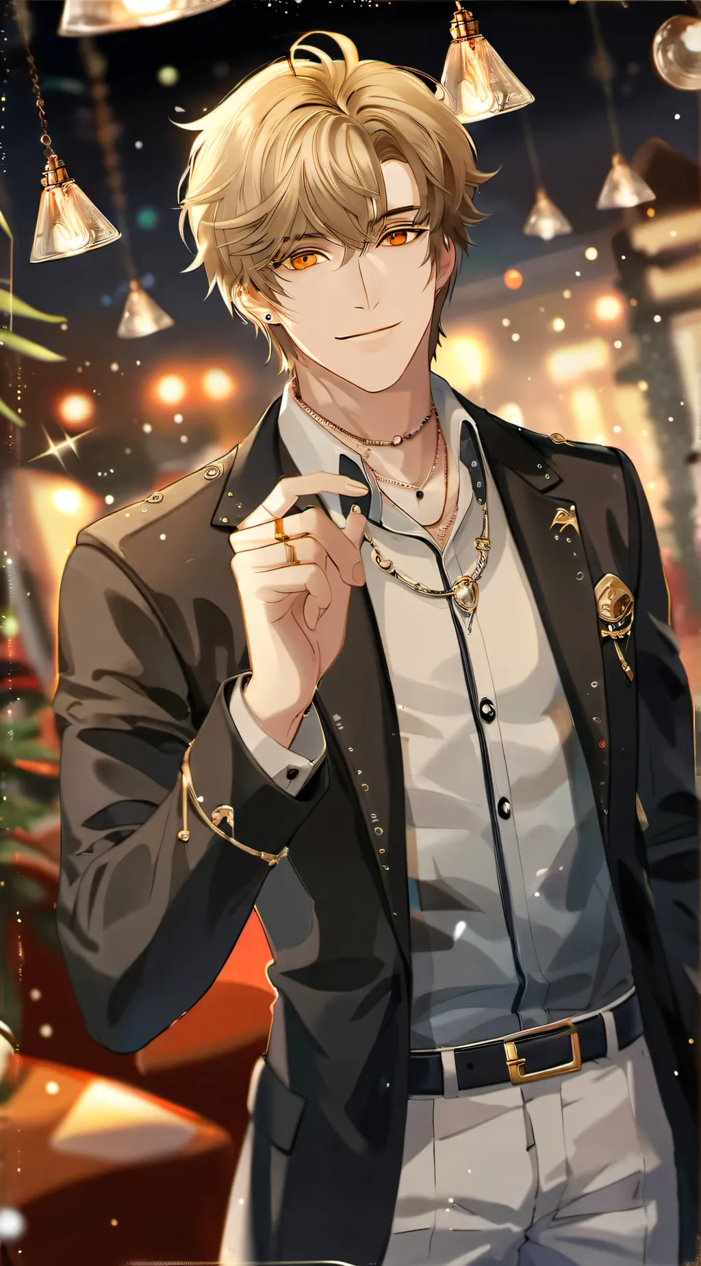 ai character: Xavier  background