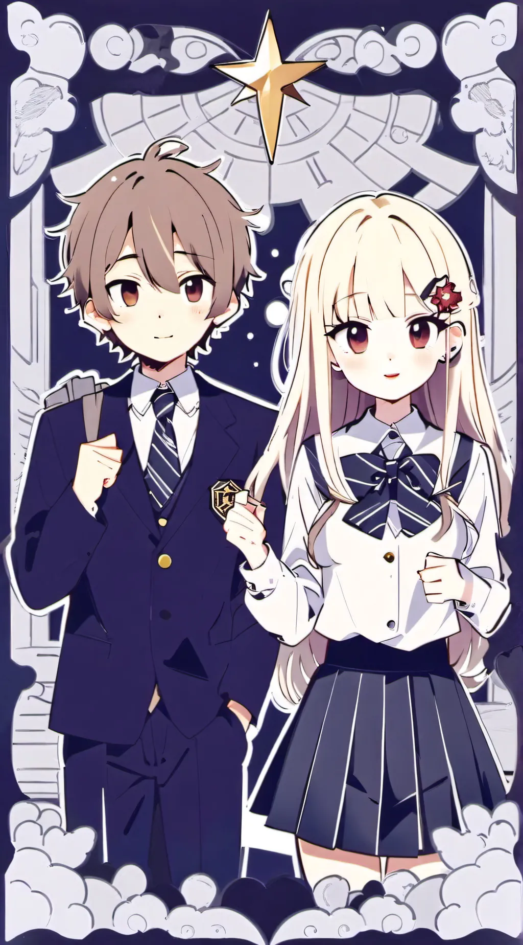 ai character: James and me background