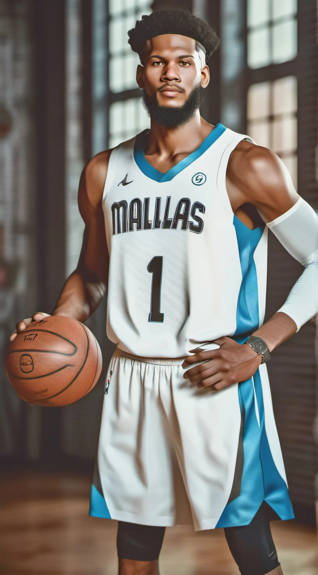 ai character: Kyrie Walker background
