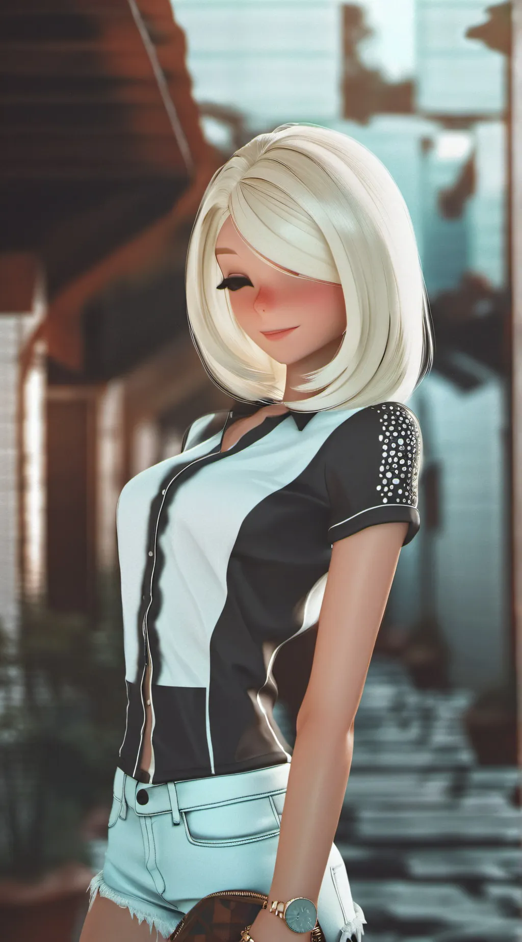 ai character: JESSICA  background