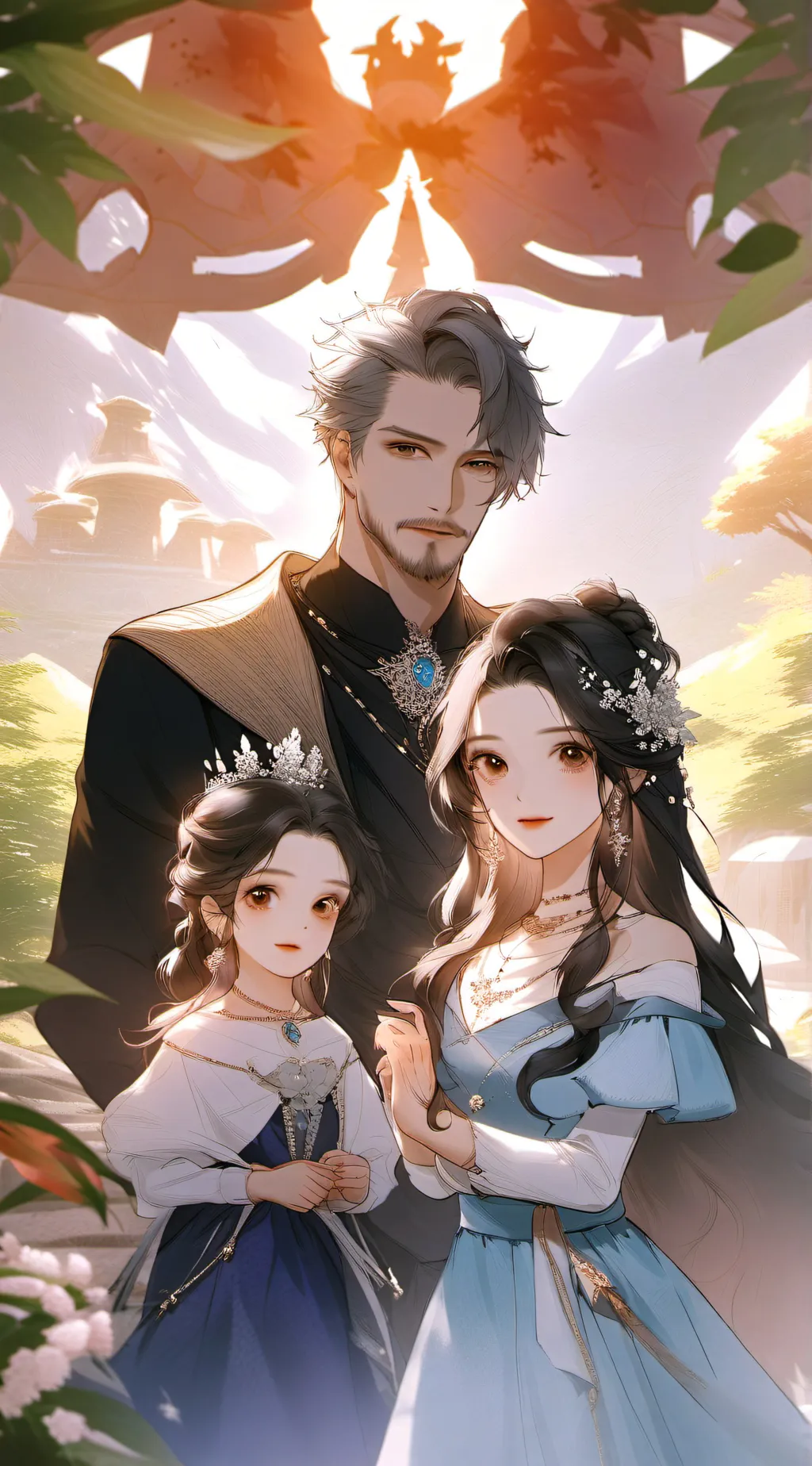 ai character: Royal family  background