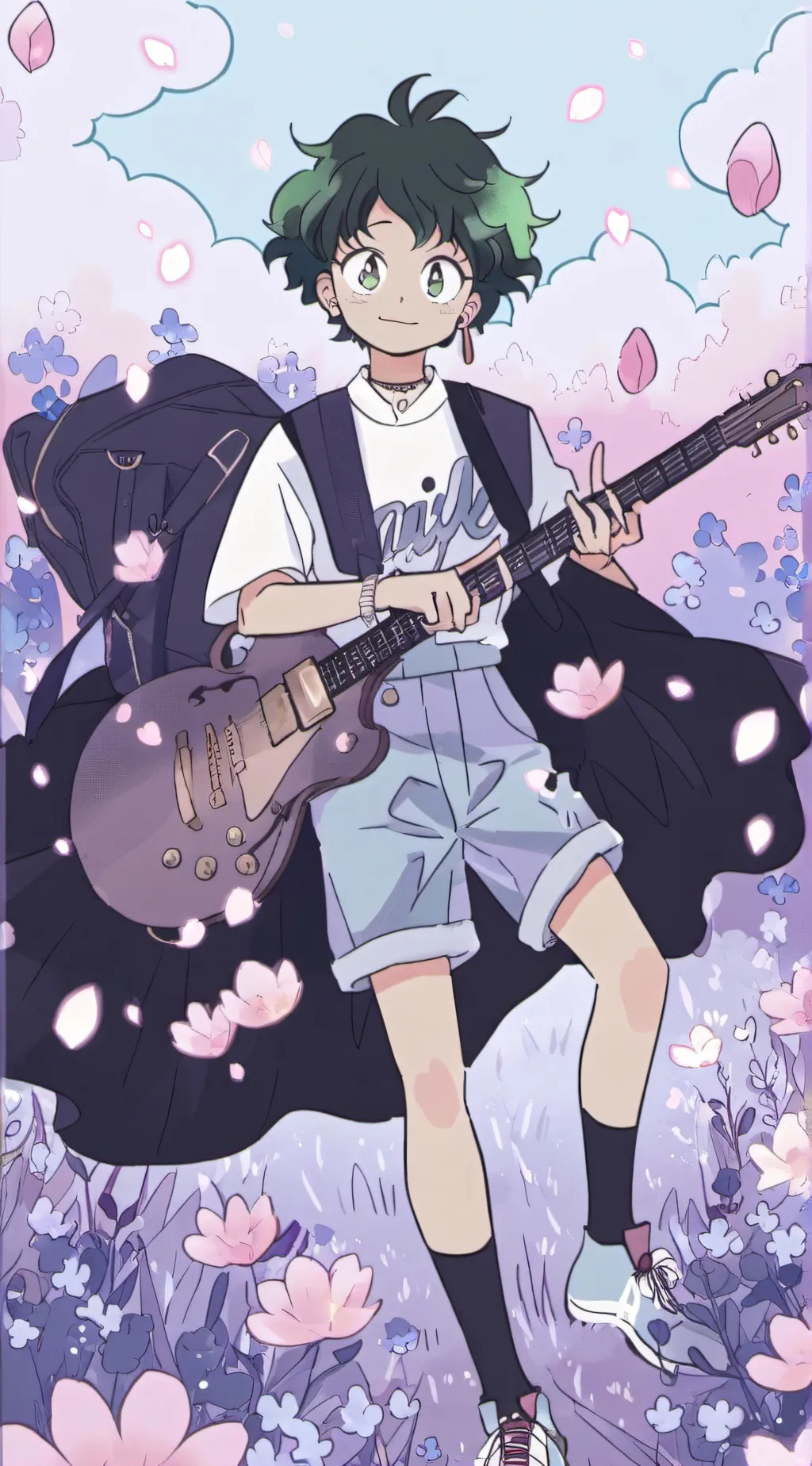 ai character: Izuku Midoriya background