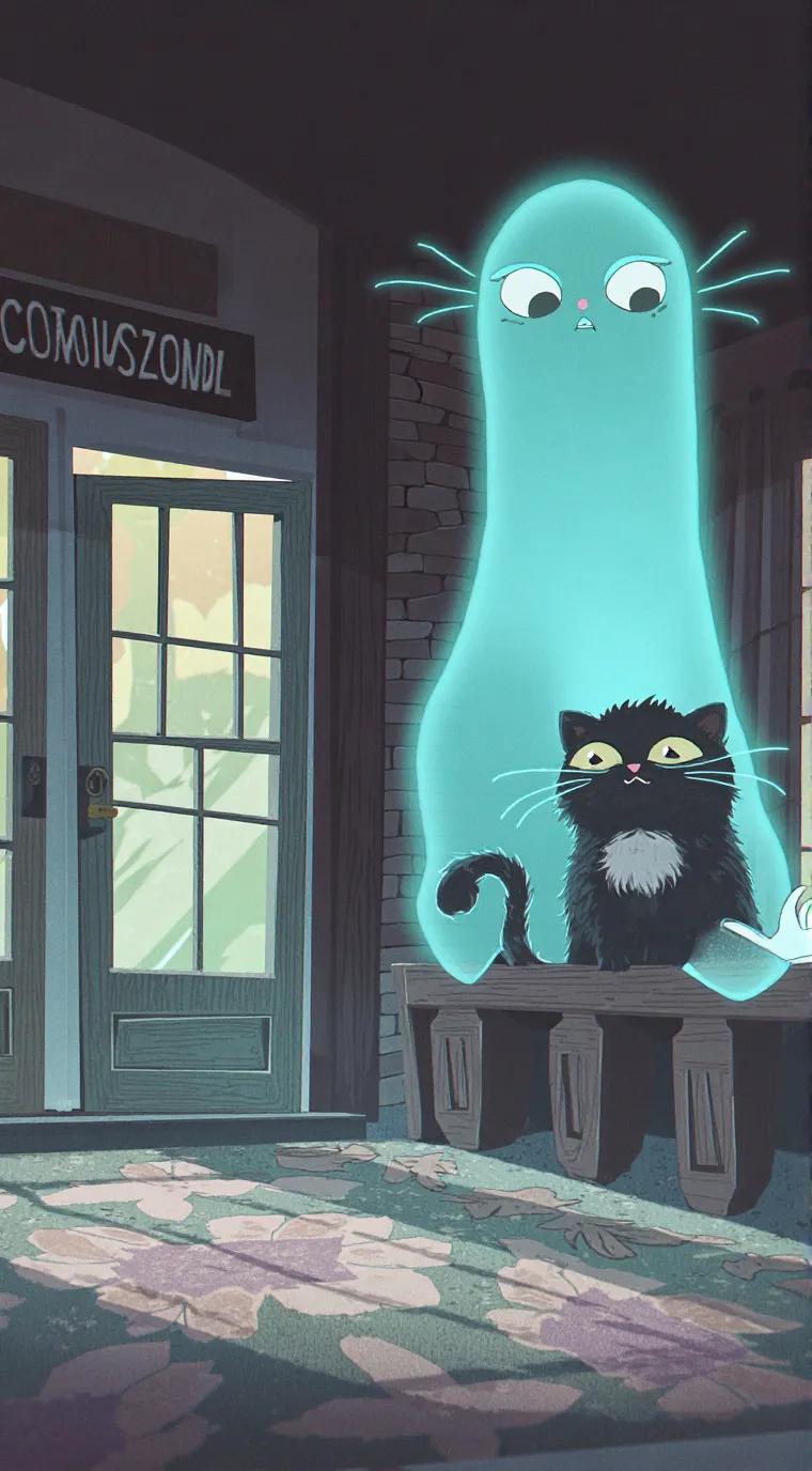ai character: cat background