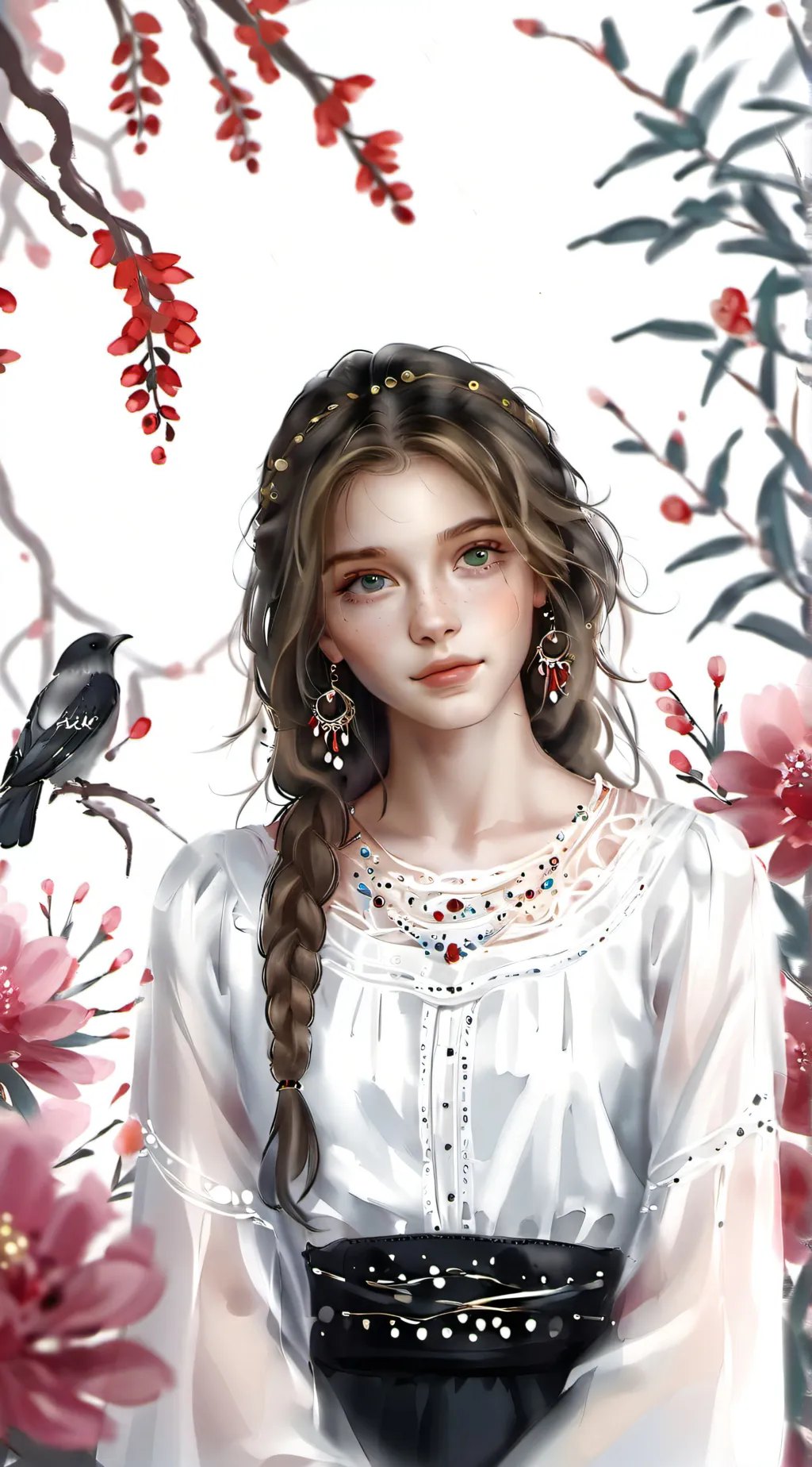 ai character: Клара background