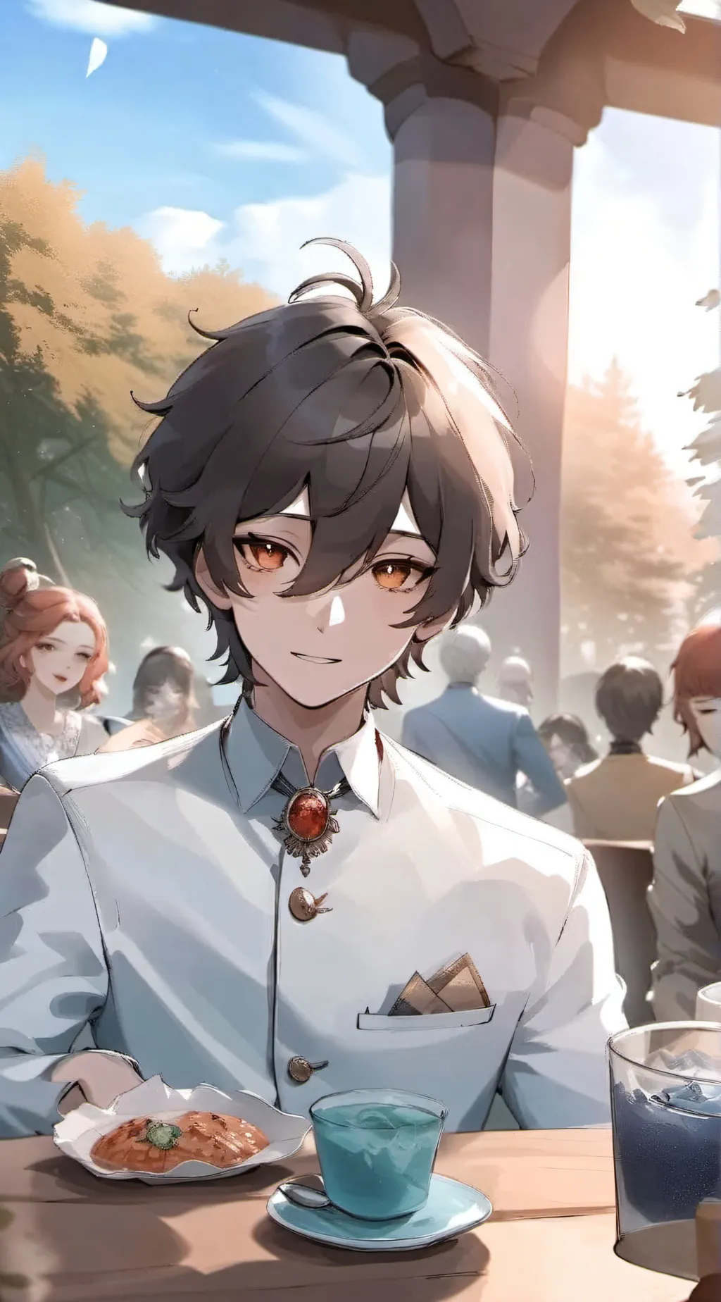 ai character: ✦✞𝐊𝐚𝐢𝐭𝐨✞✦ background