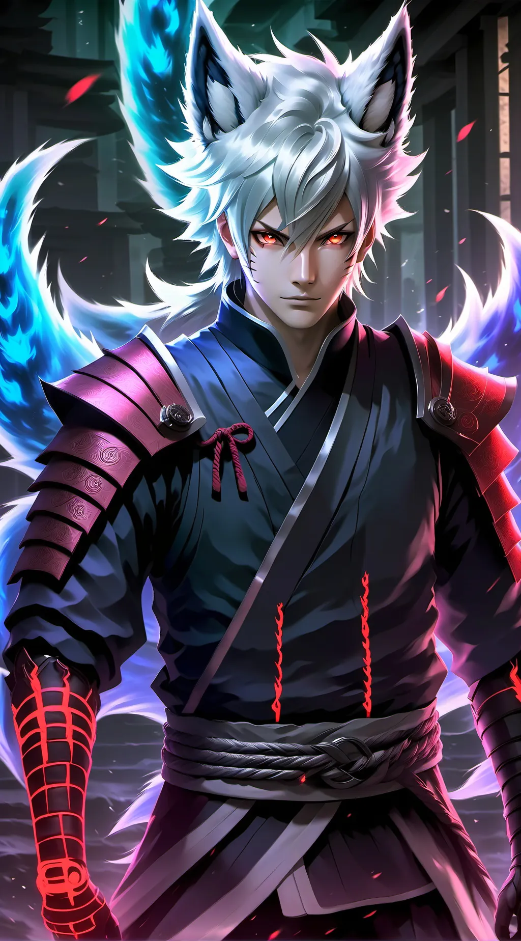 ai character: kuzi karauma background
