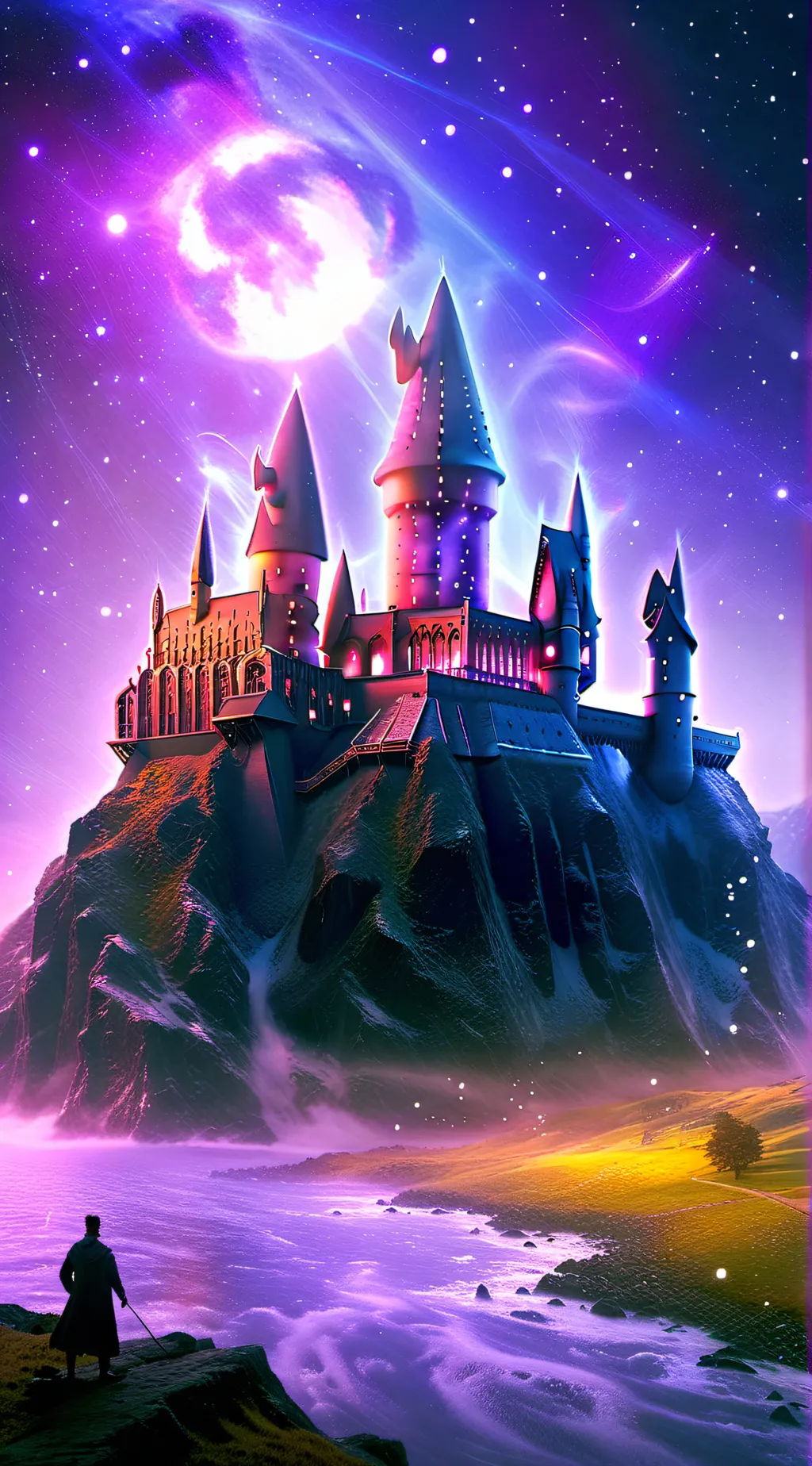 ai character: Hogwarts dms background