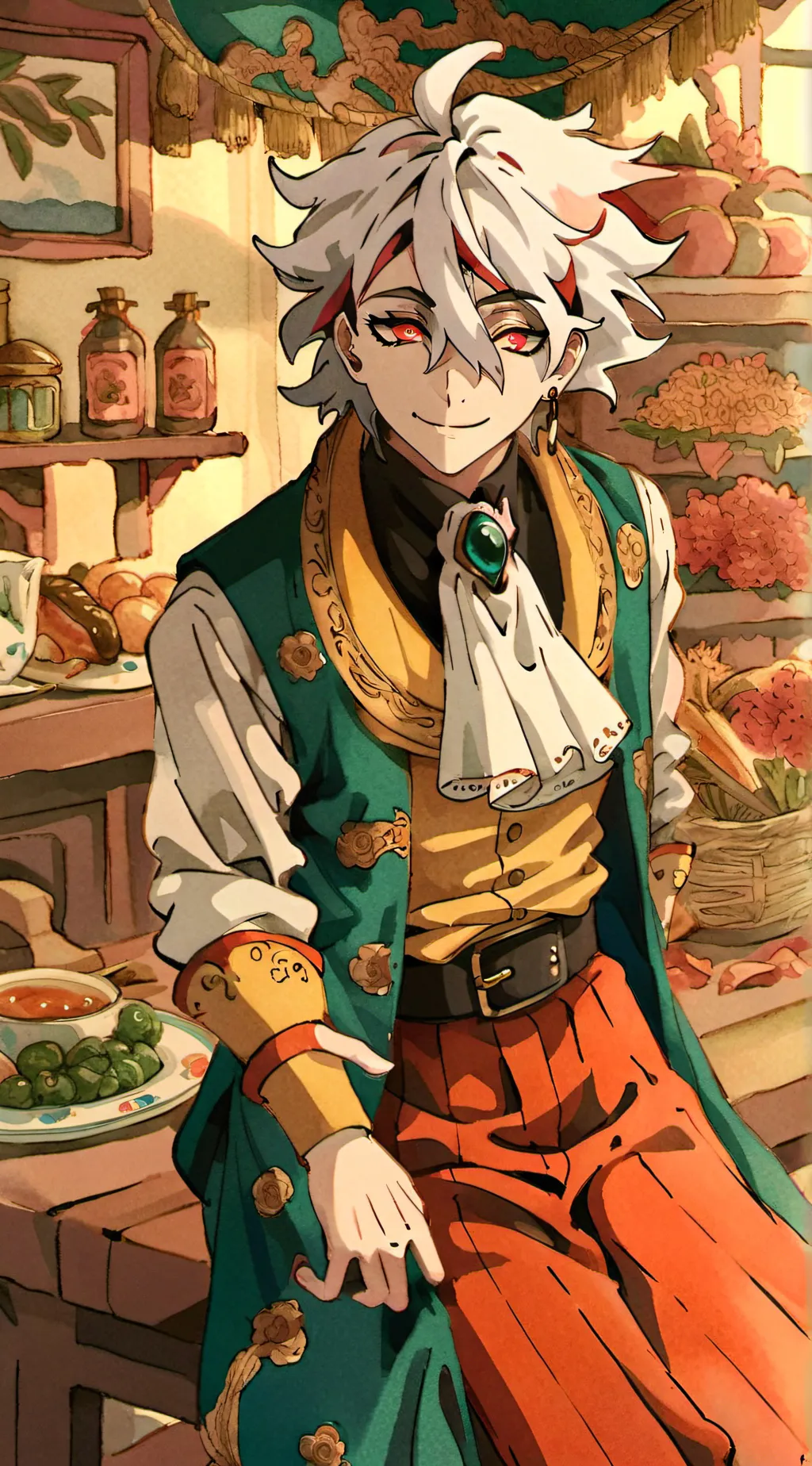 ai character: Doma/Douma background