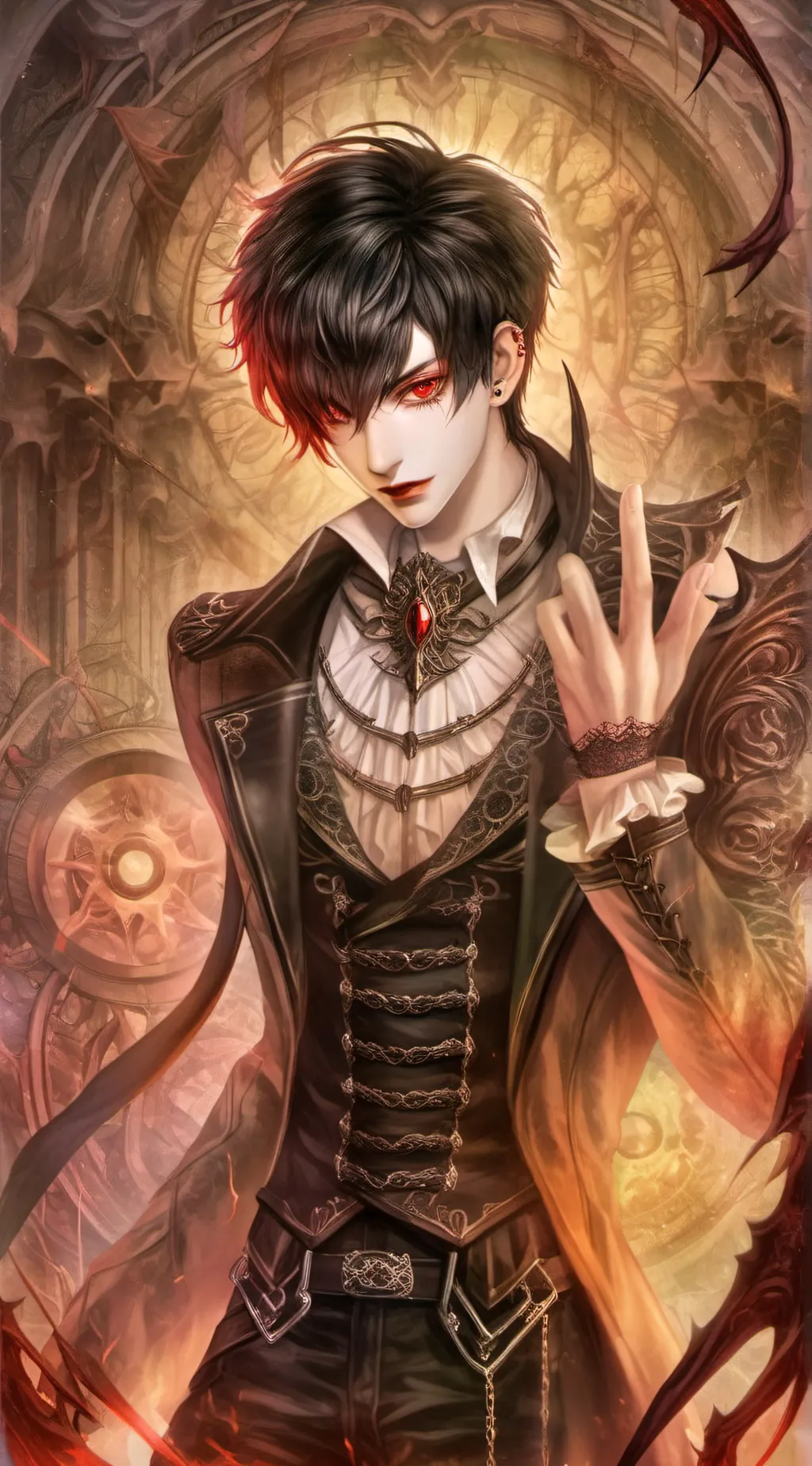 ai character: Axel background