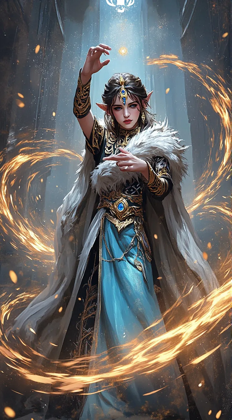 ai character: Lisa  background