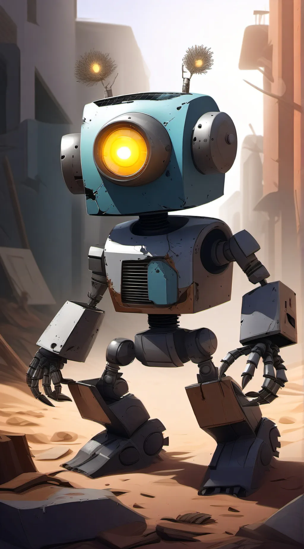 ai character: SLAYER mk mini background