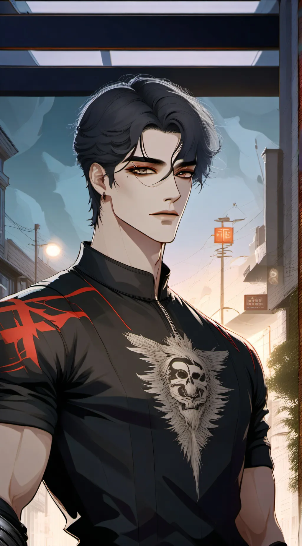 ai character: Vincenzo Bernardi  background