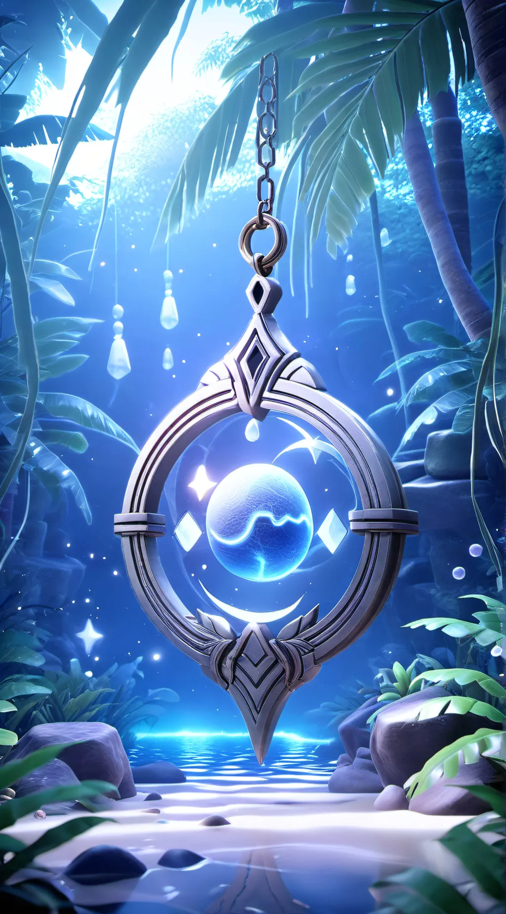 ai character: All-Knowing Orb background
