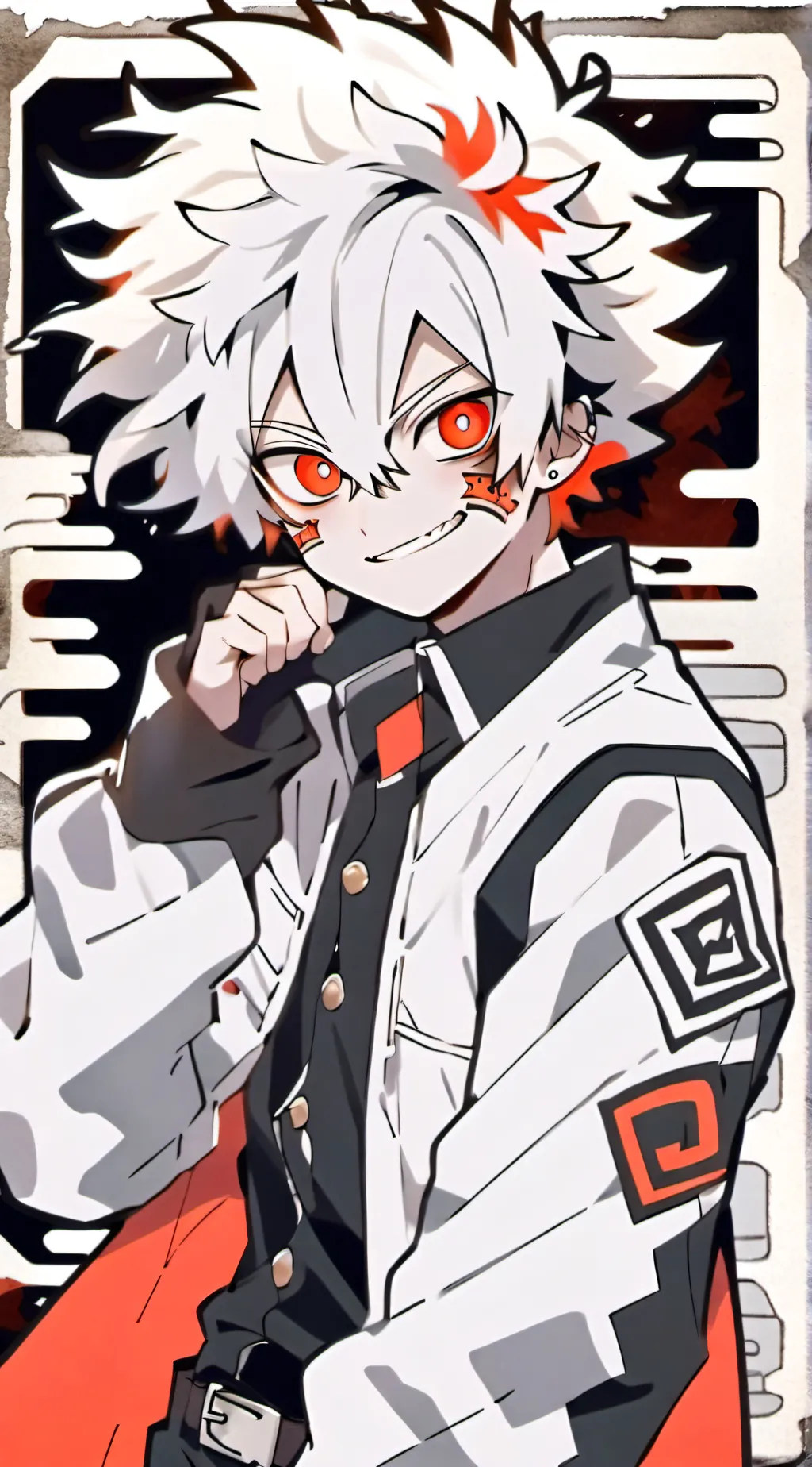ai character: mha background