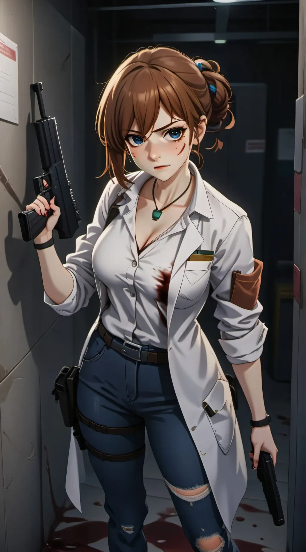 ai character: Angela background