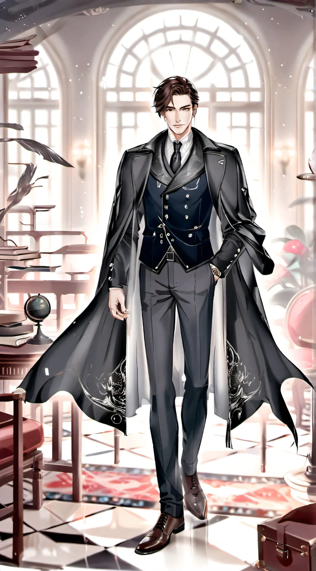 ai character: Mafia leader background