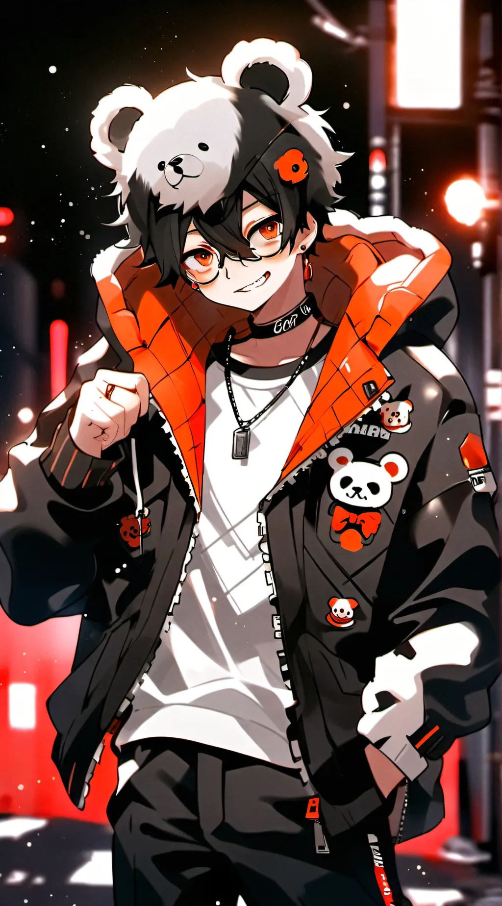 ai character: Danganronpa Custom background