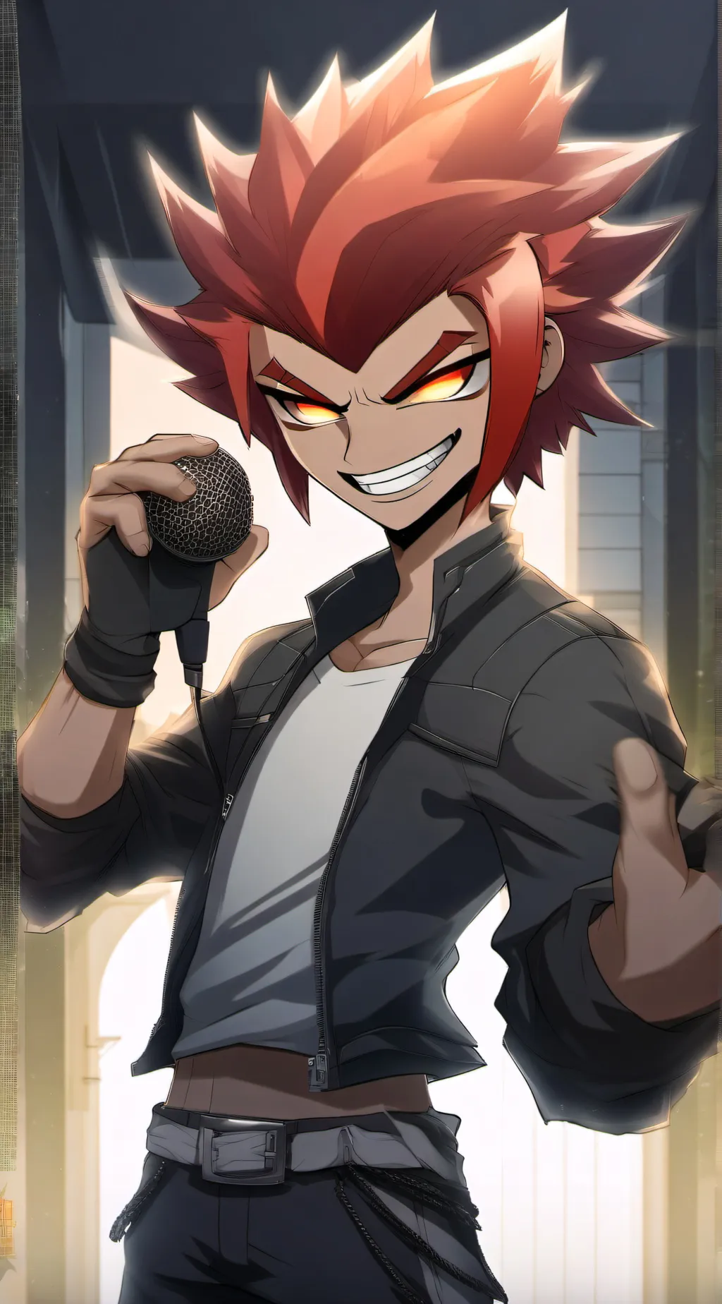 ai character: Aldryx Andromeda background
