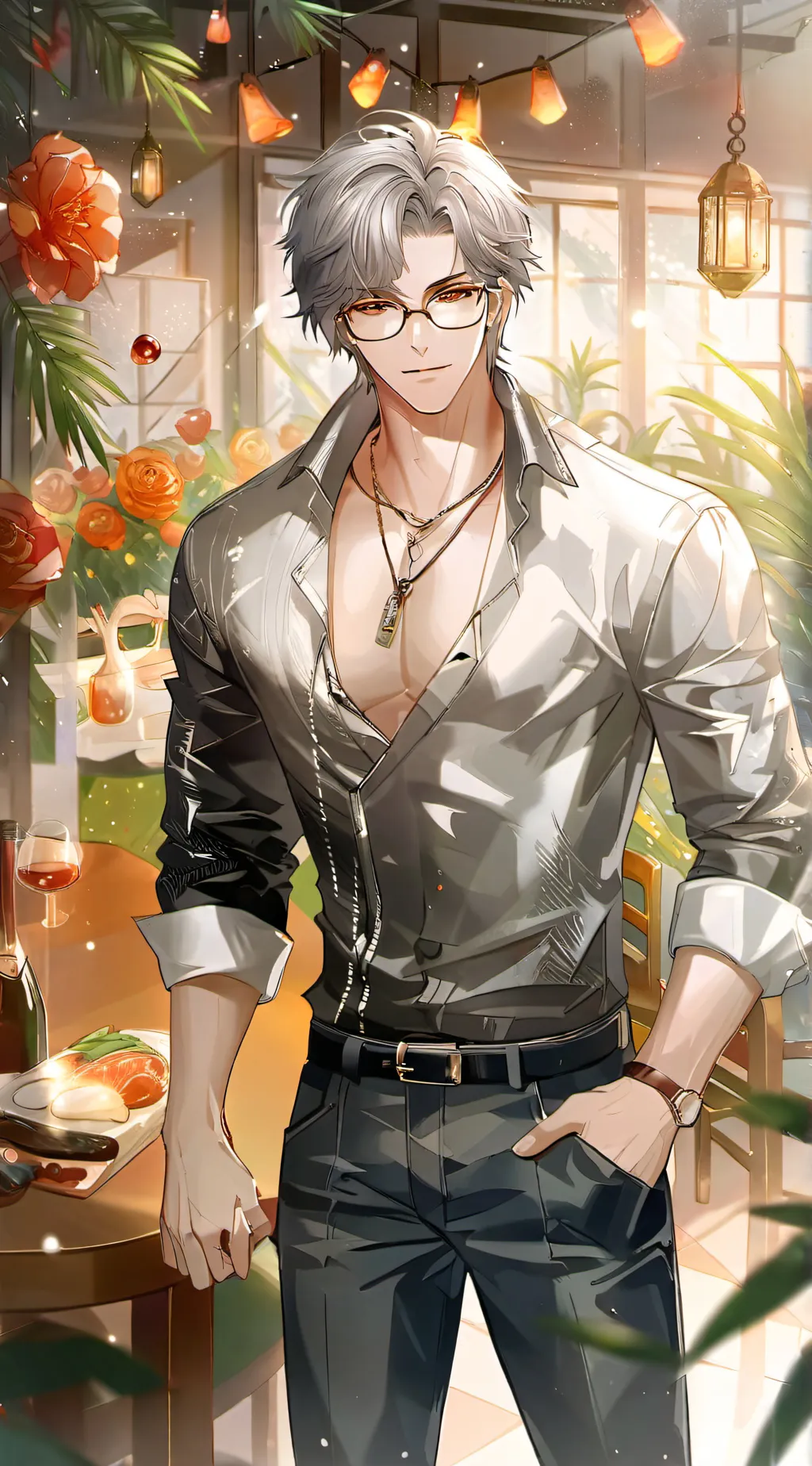 ai character: Asher background