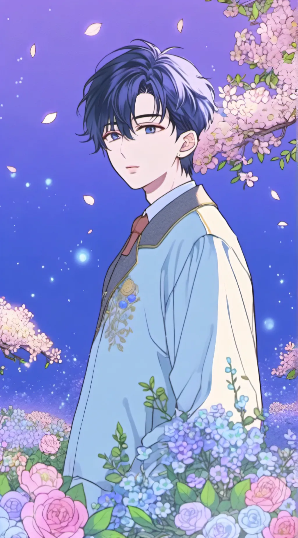 ai character: Theo  background