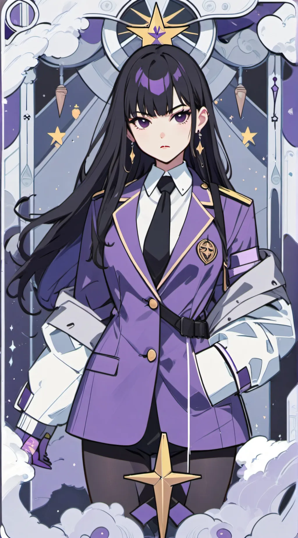 ai character: Mean girl background