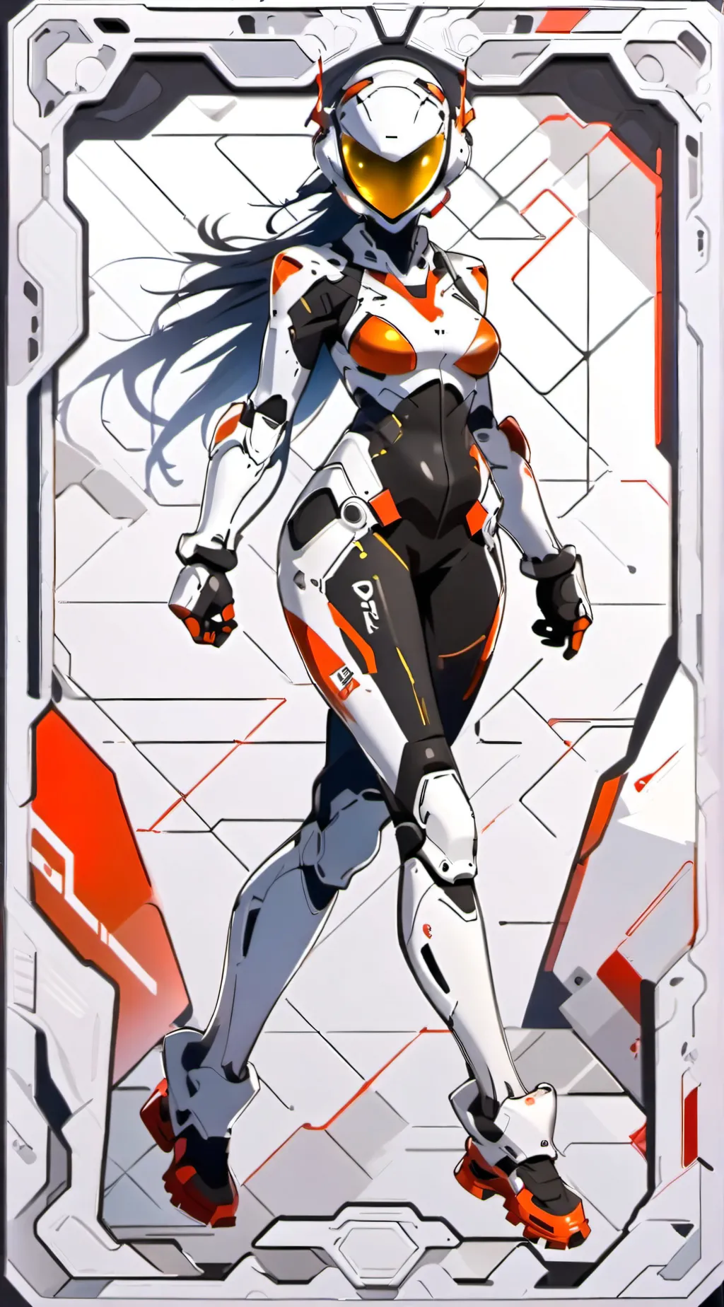 ai character: aurora  background