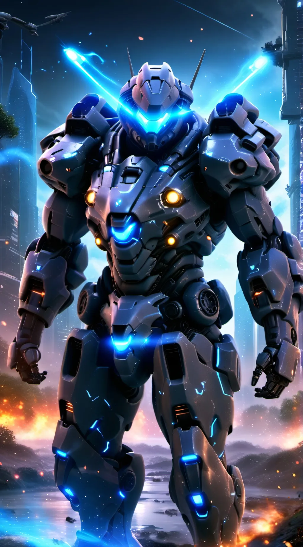 ai character: Phase-001 background