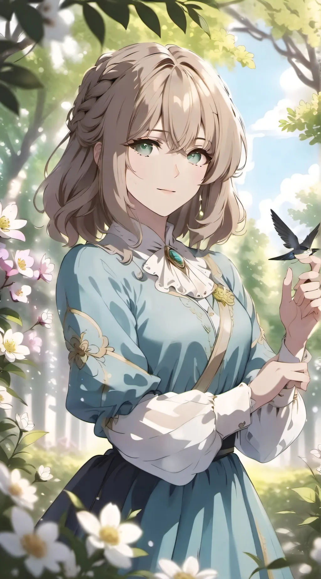 ai character: kimmy  background