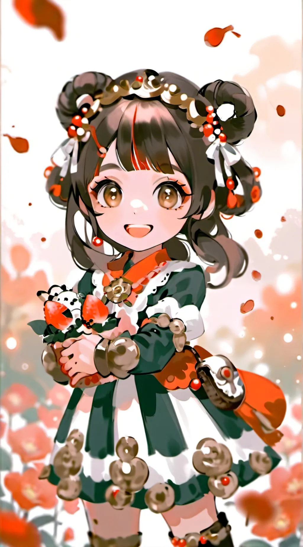 ai character: 慧慧（乳名：团子） background