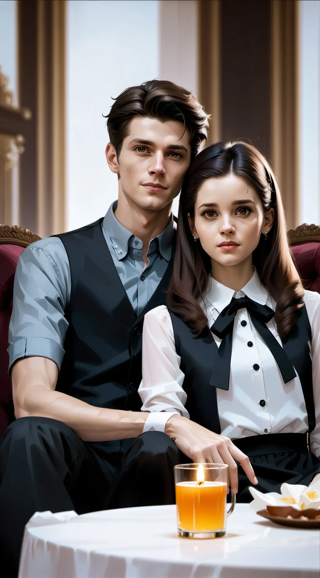 ai character: Elijah and rebekah background