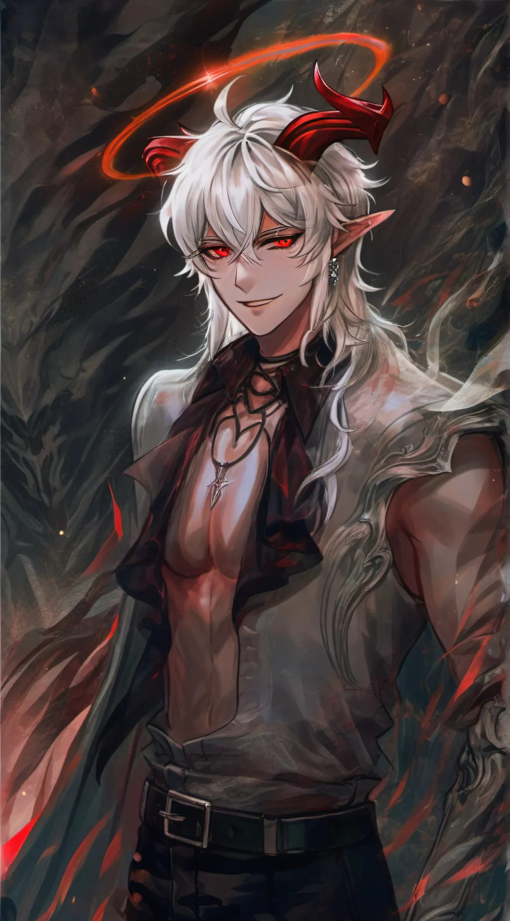 ai character: Asmonduse  background