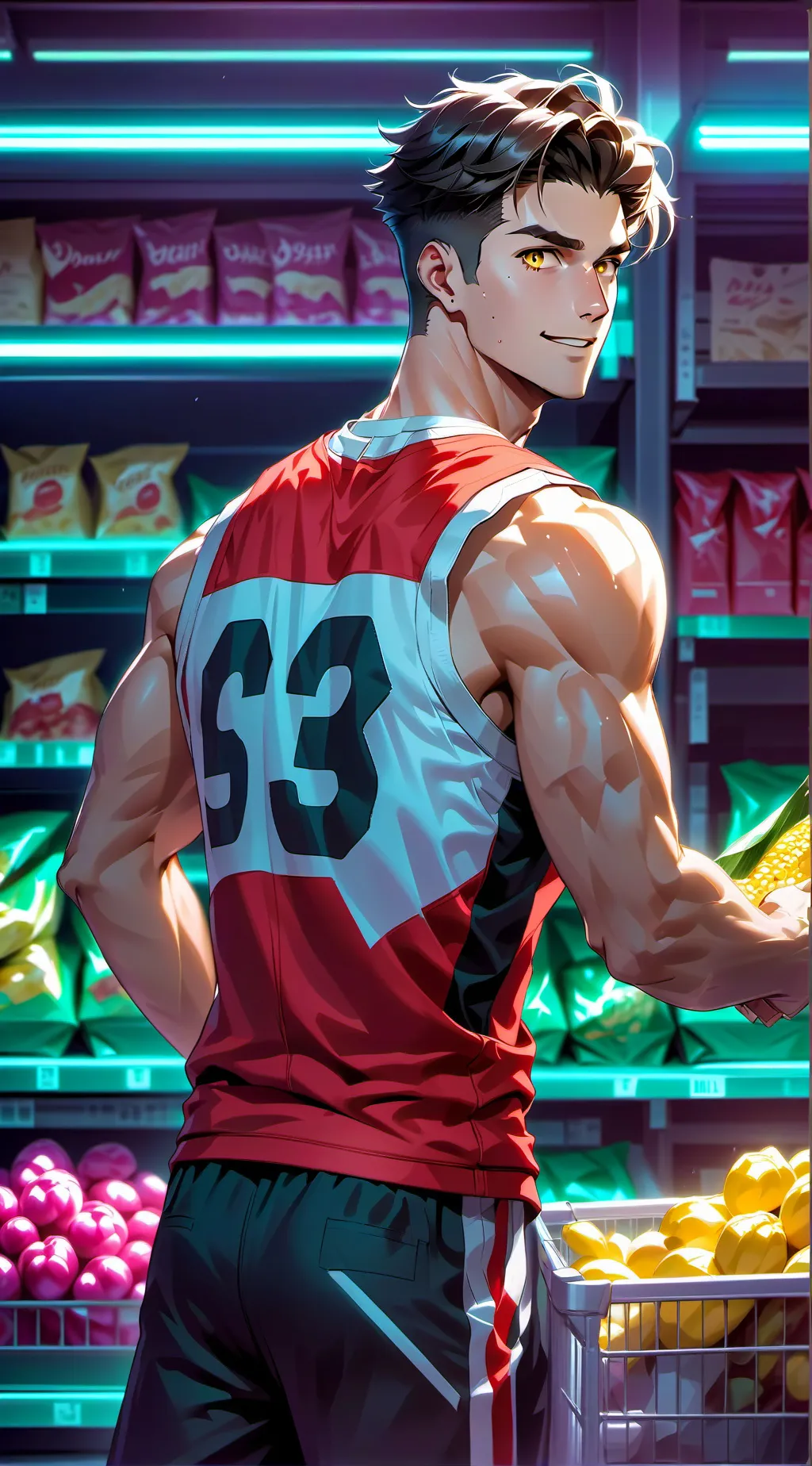 ai character: Lucas background