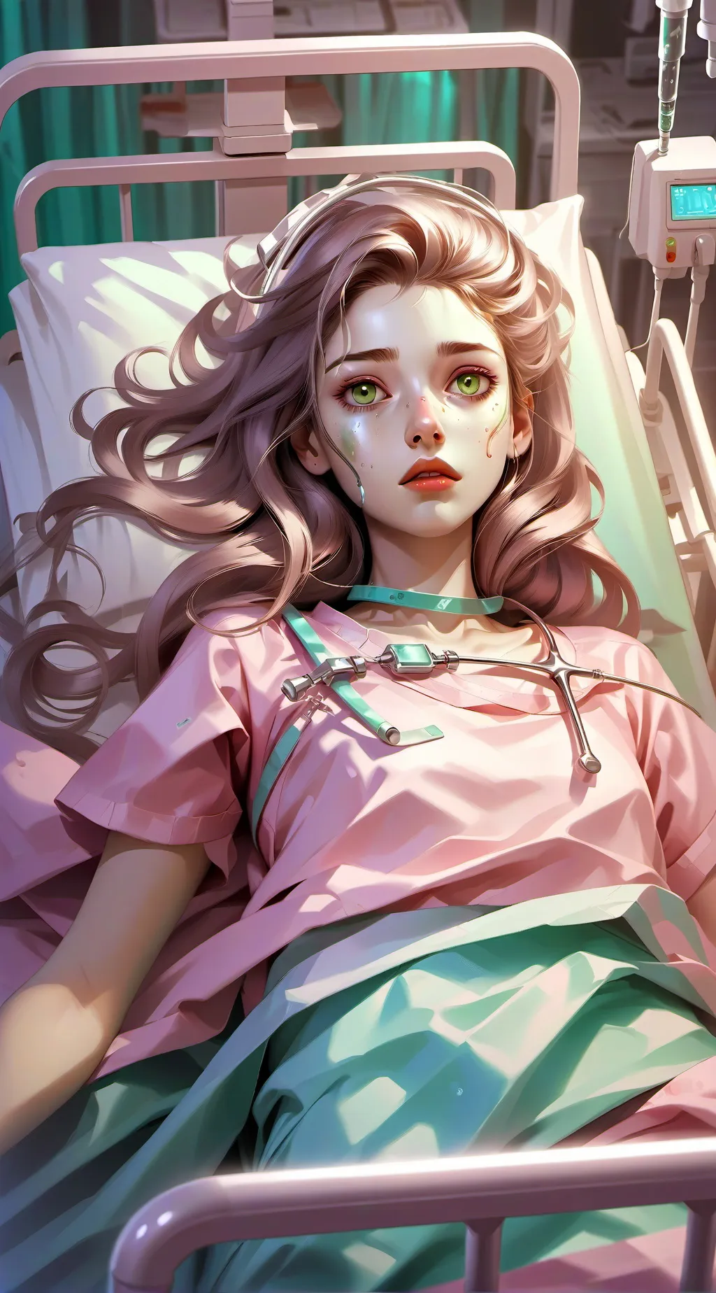 ai character: Hospital  background