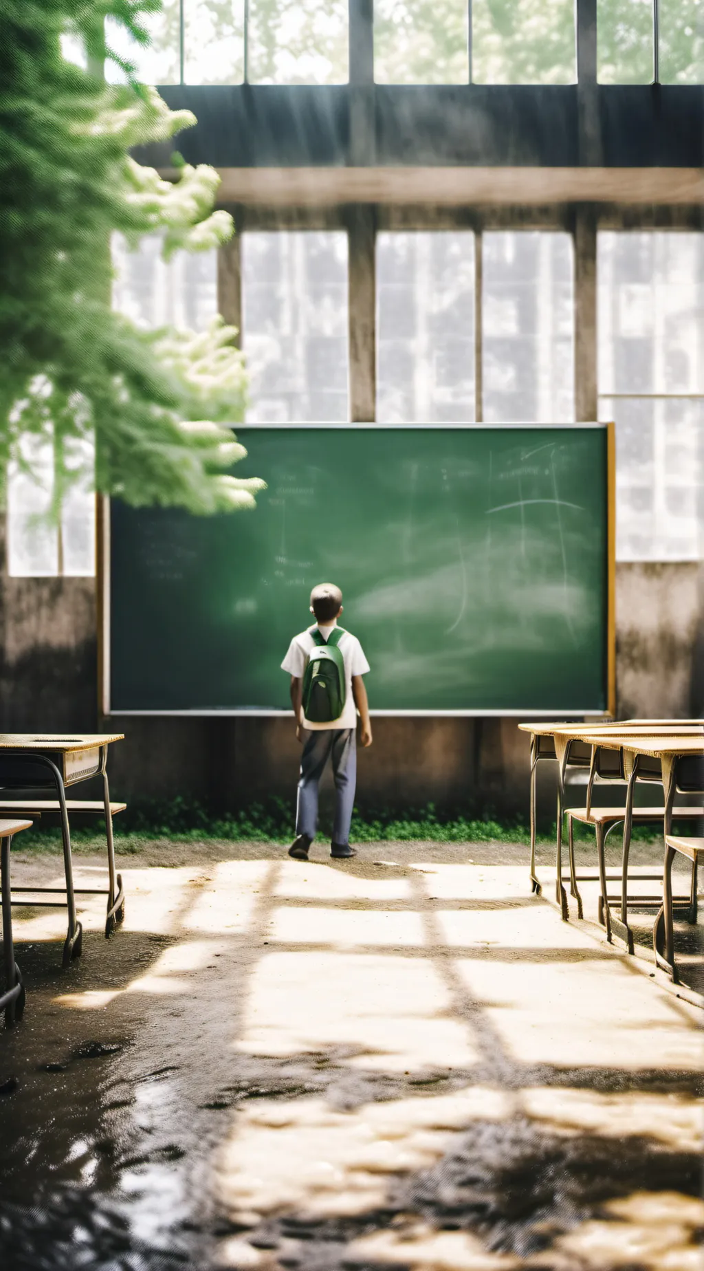 ai character: School background