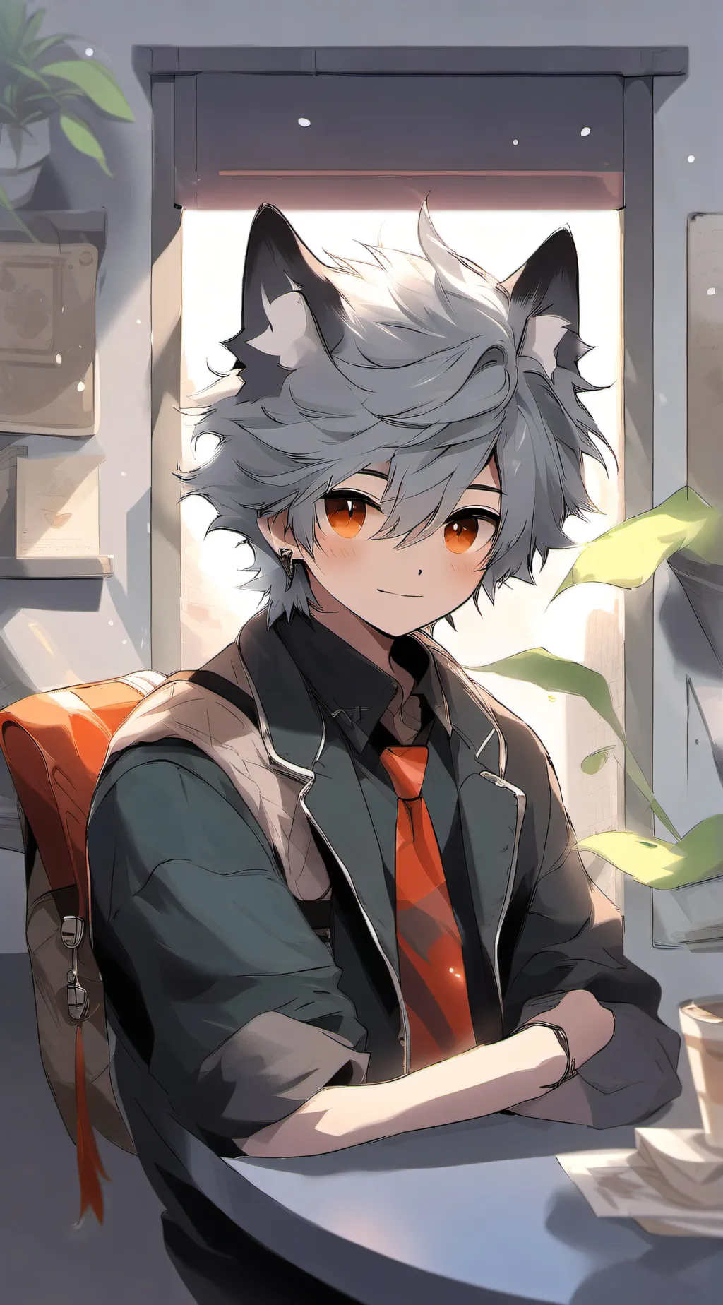 ai character: Cutie background