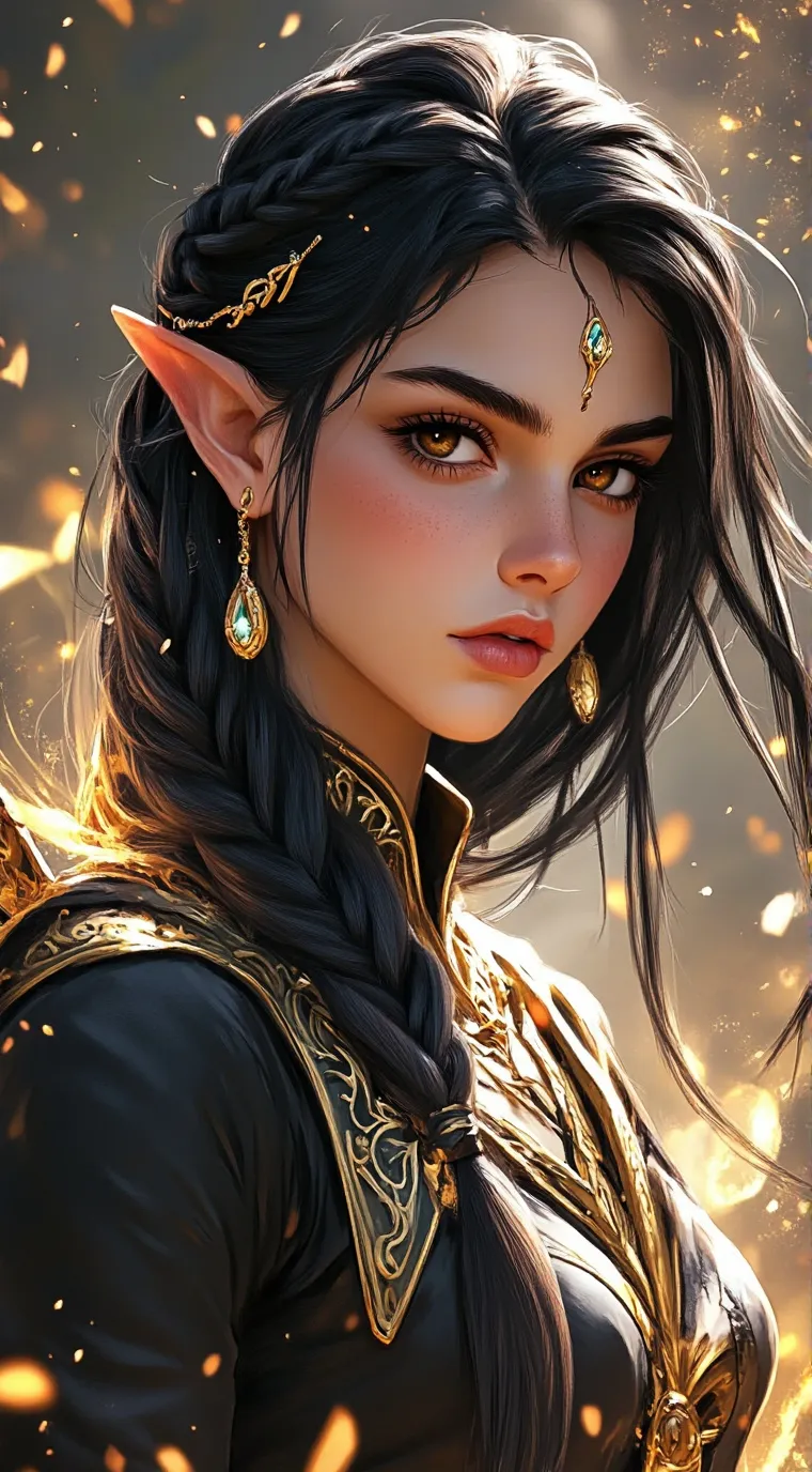 ai character: Freya Avery background