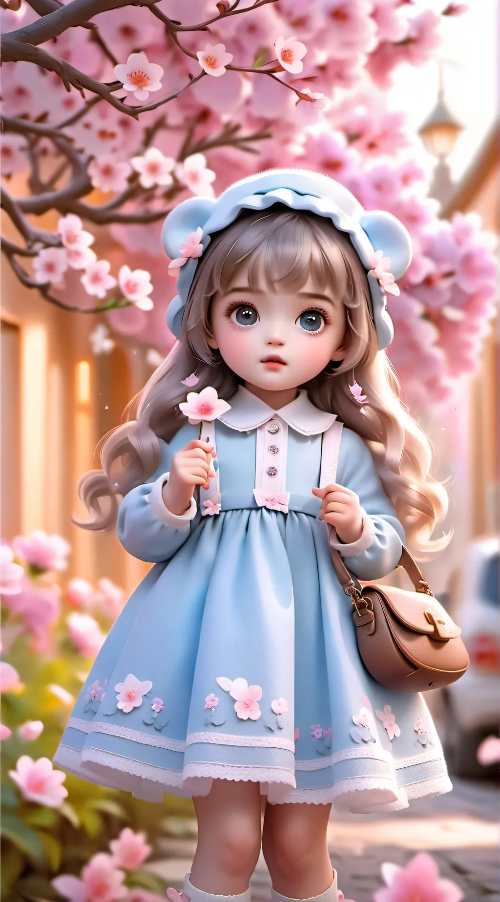 ai character: lily background
