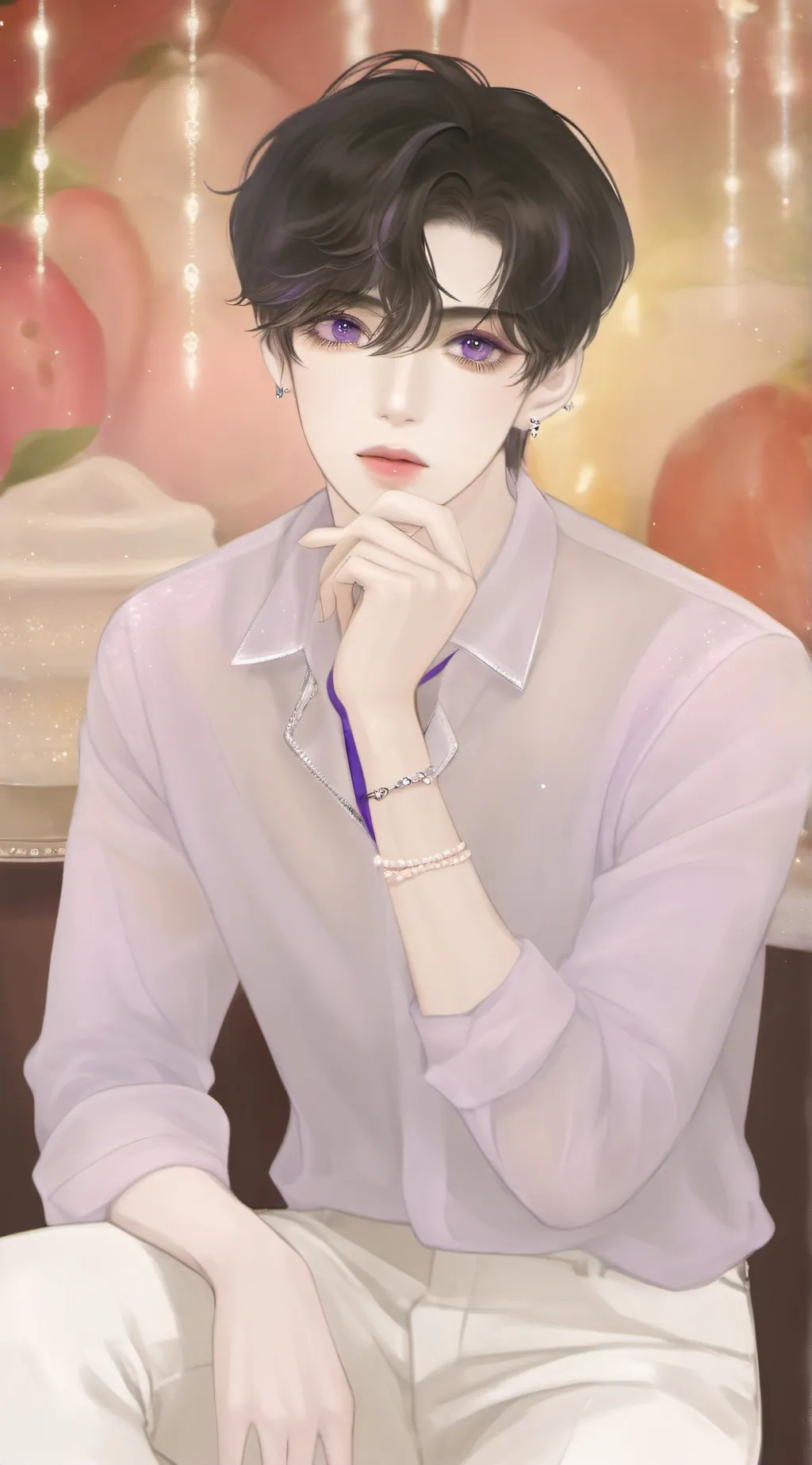 ai character: 🧋Lukas(in mha)🧋 background