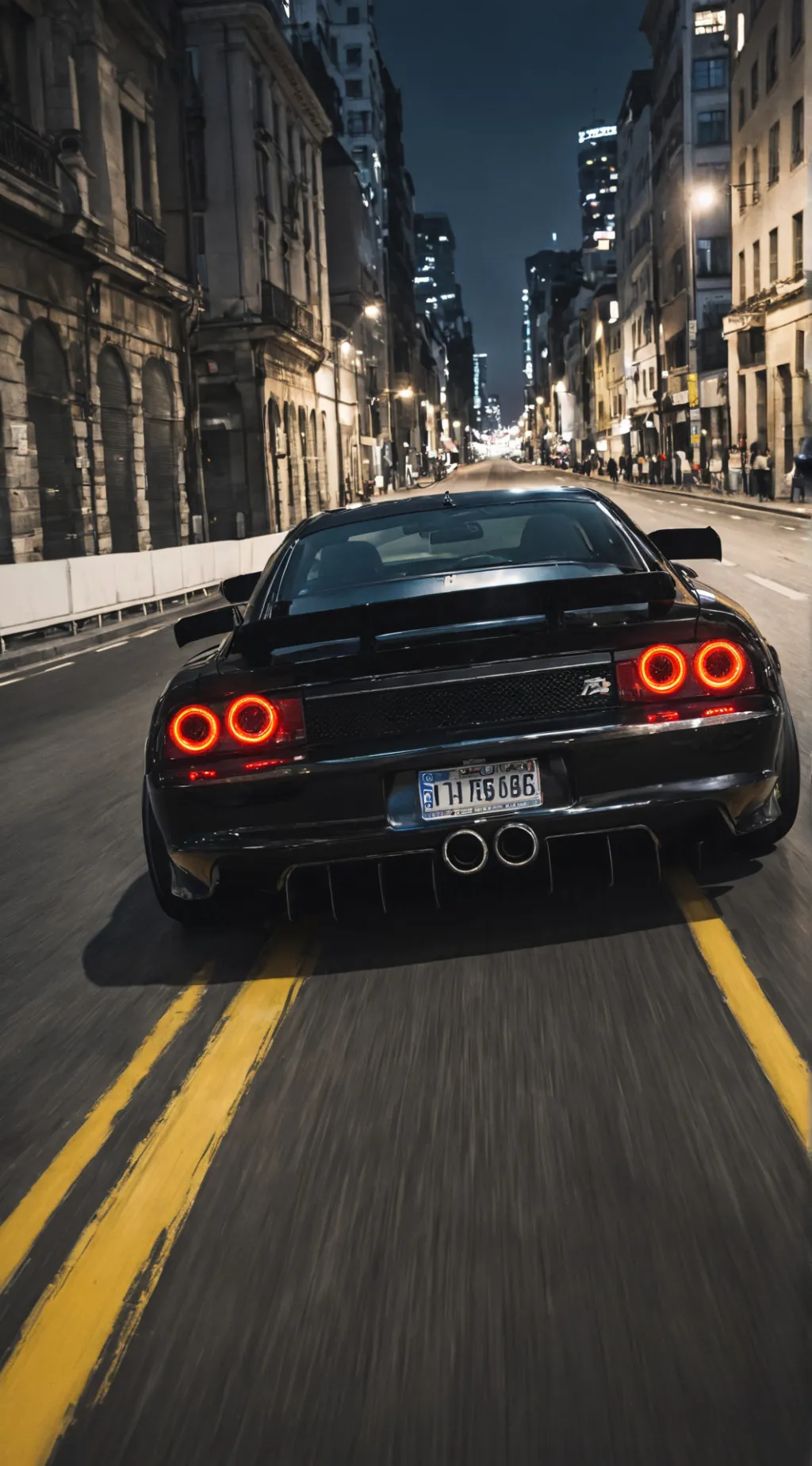 ai character: street racer background