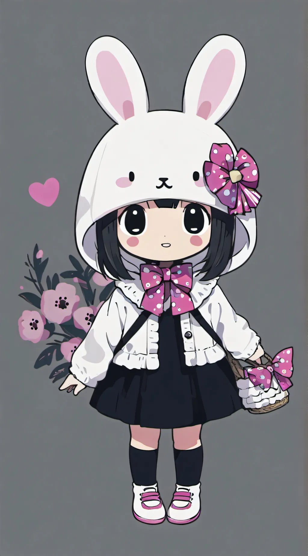 ai character: my melody  background