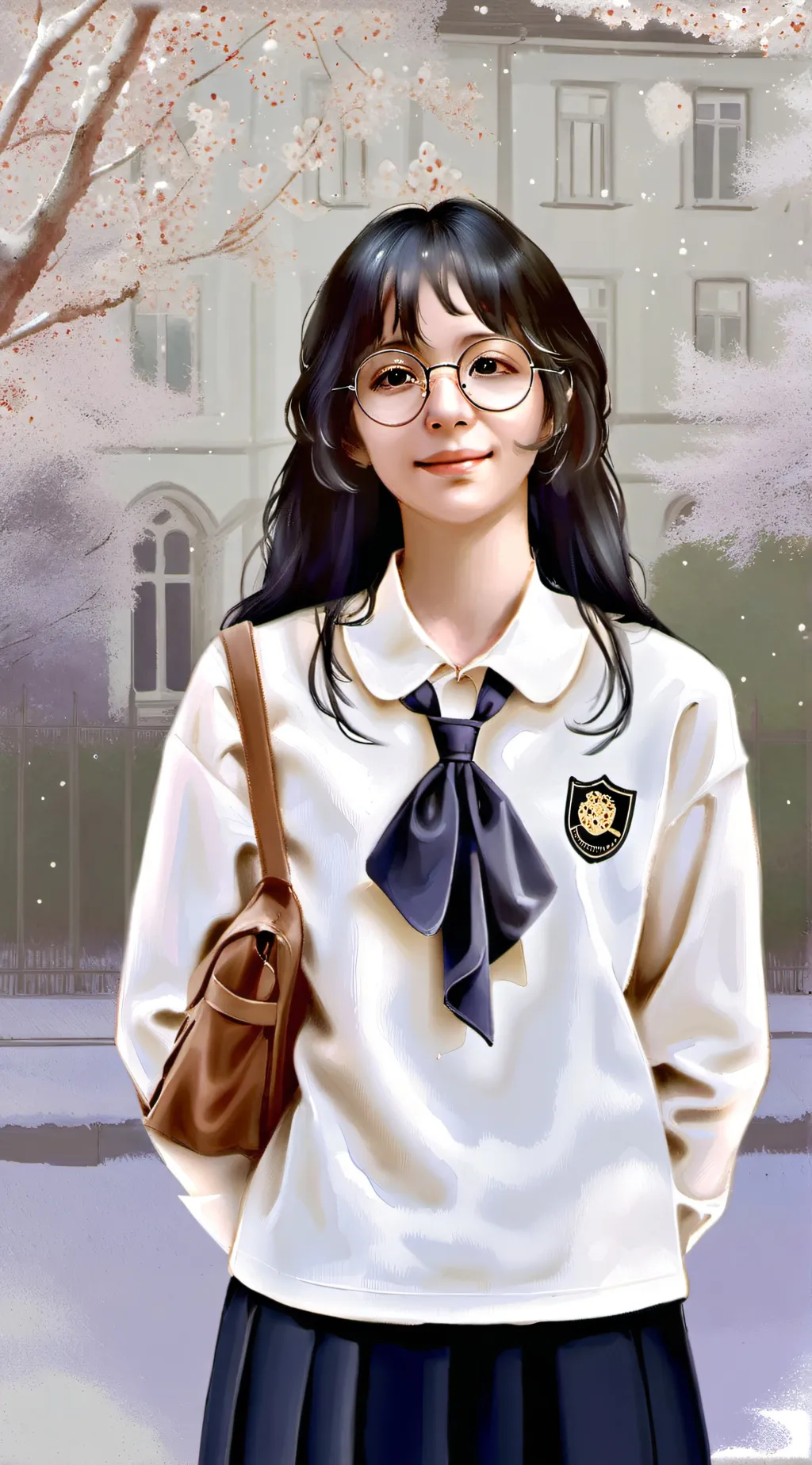 ai character: miko  background