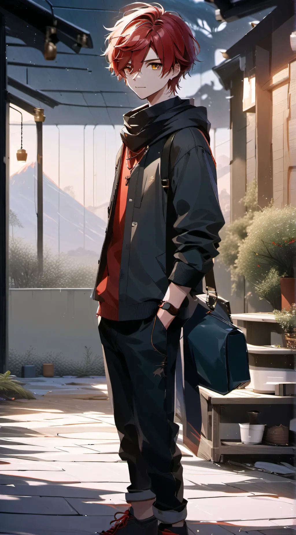 ai character: Ethan background