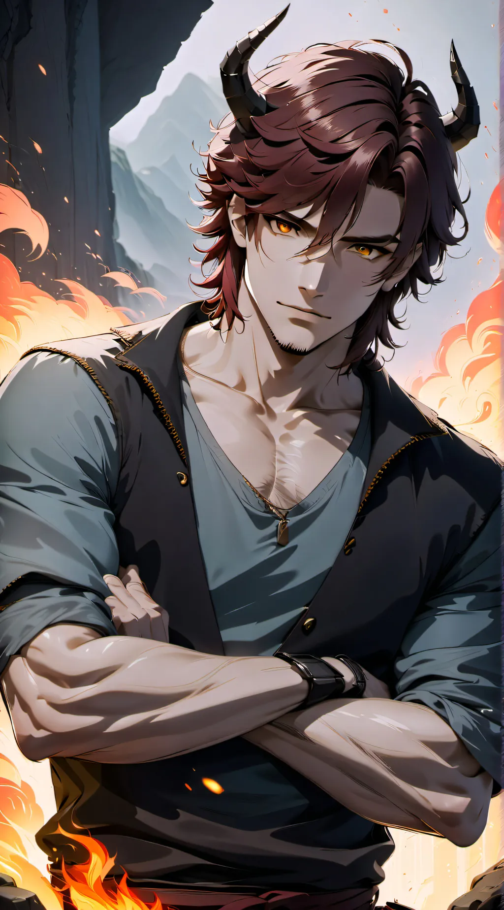 ai character: Diam background