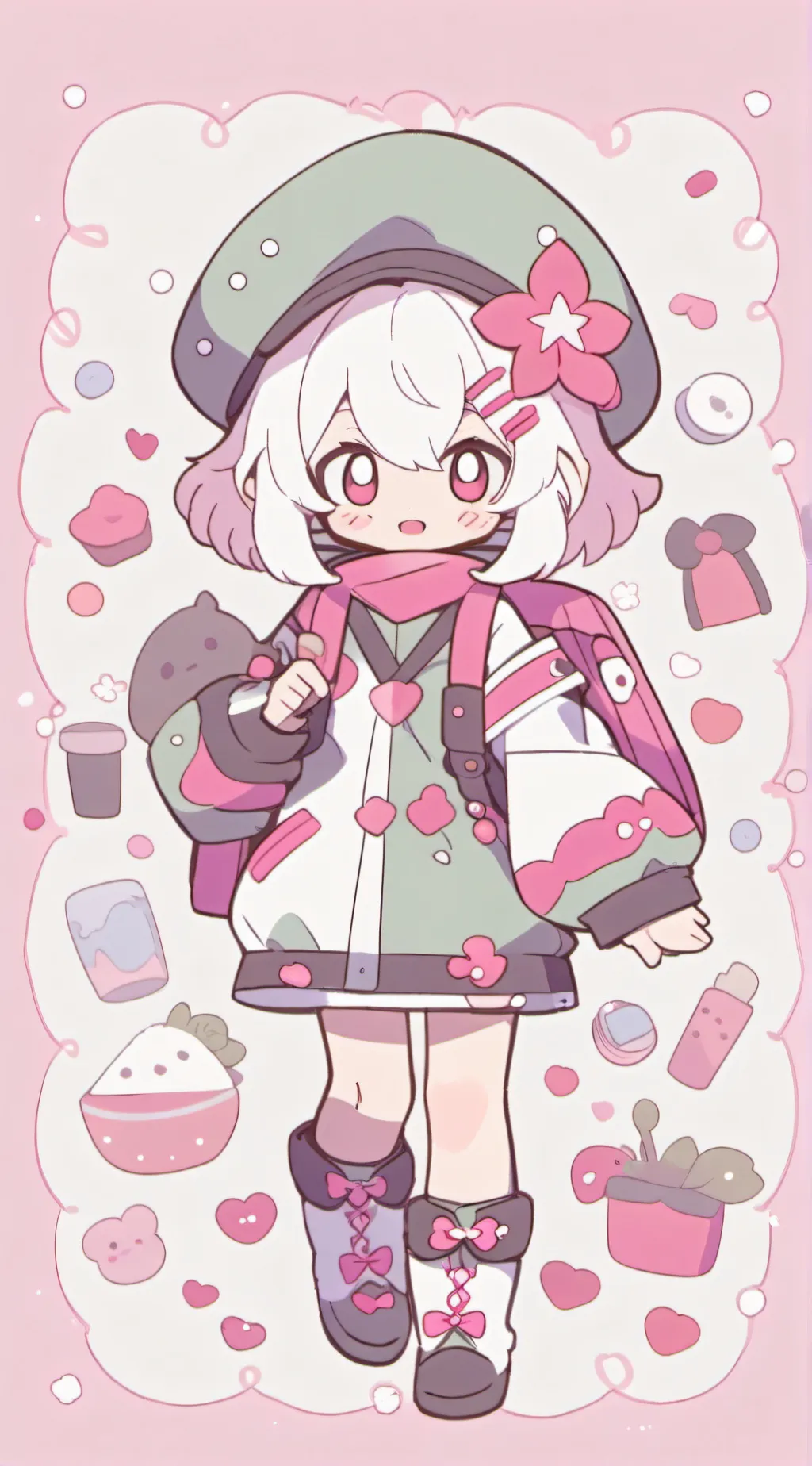ai character: Nancy  background