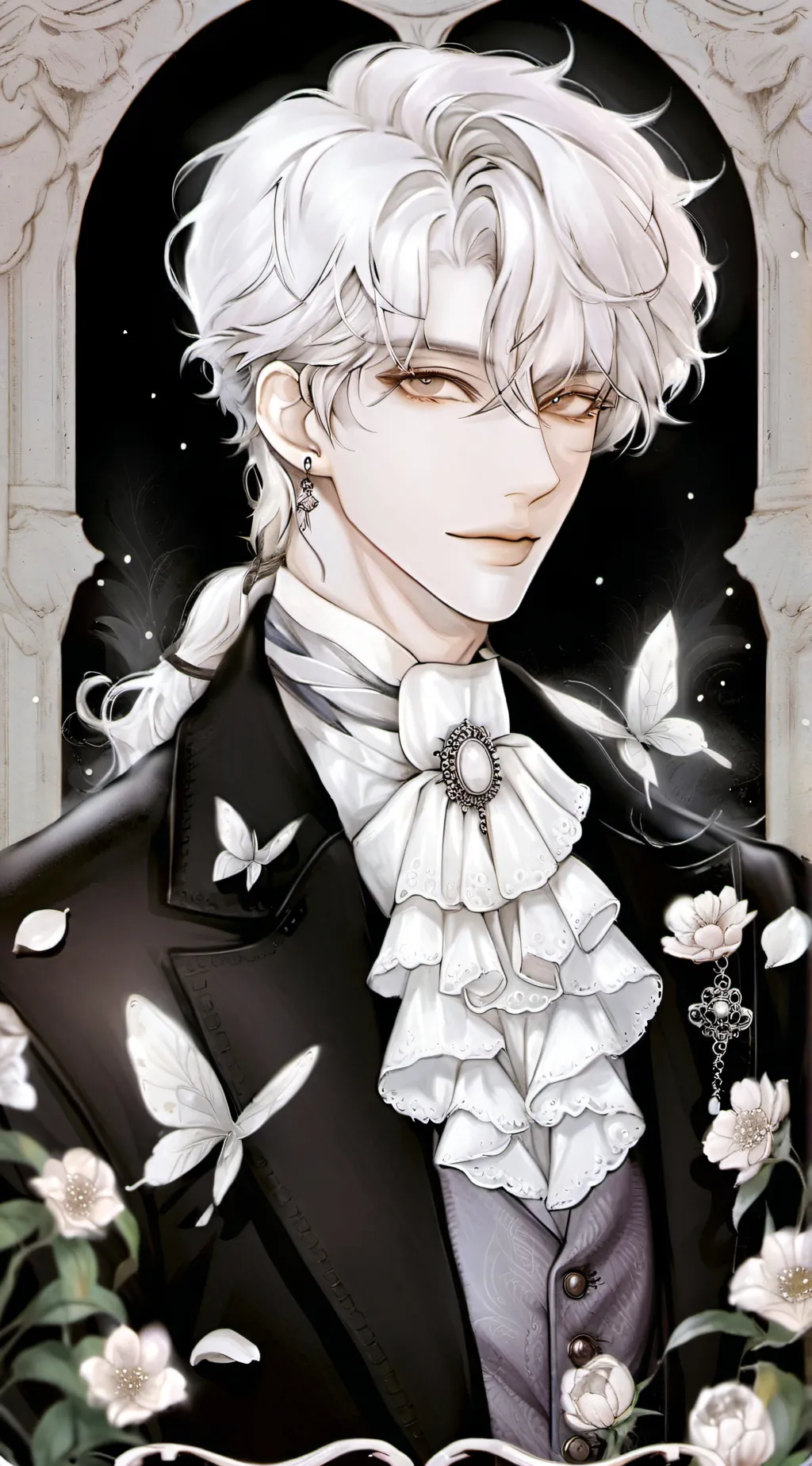 ai character: Leon background