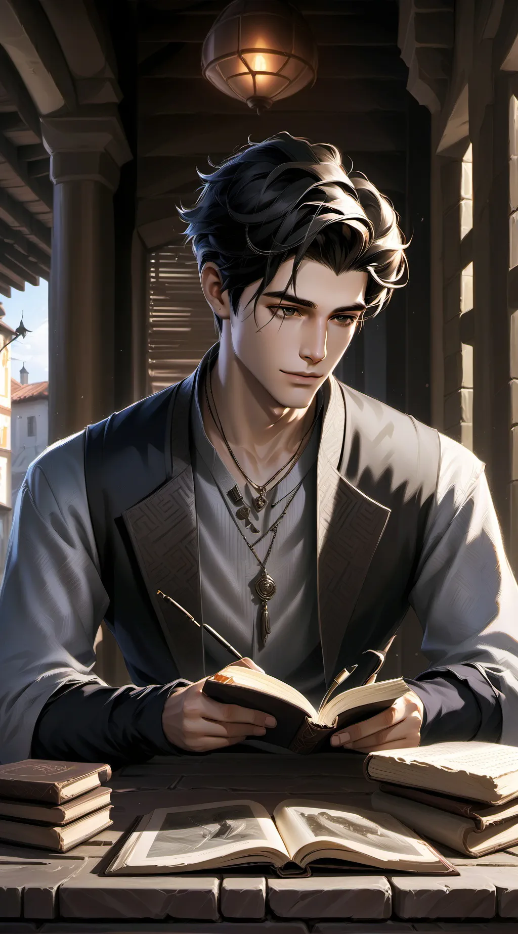 ai character: Esteban background