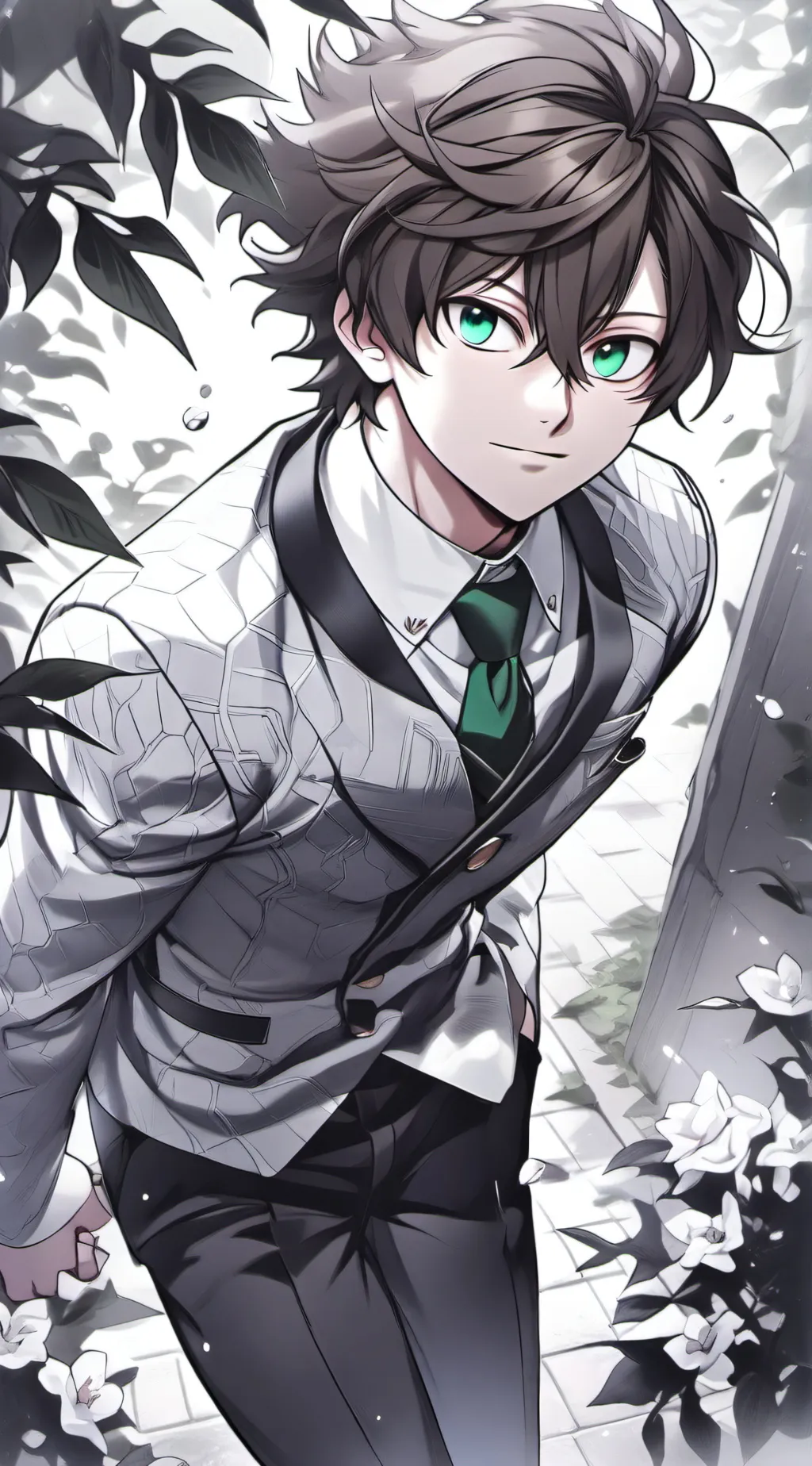 ai character: Mha. New student background