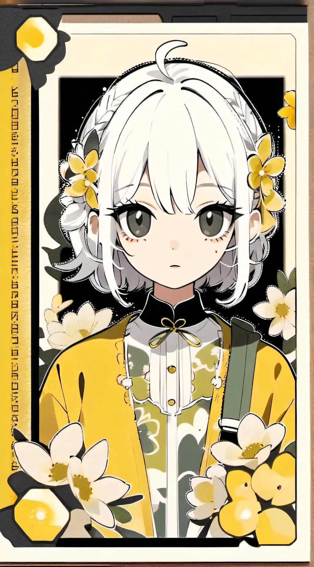 ai character: Sakura background